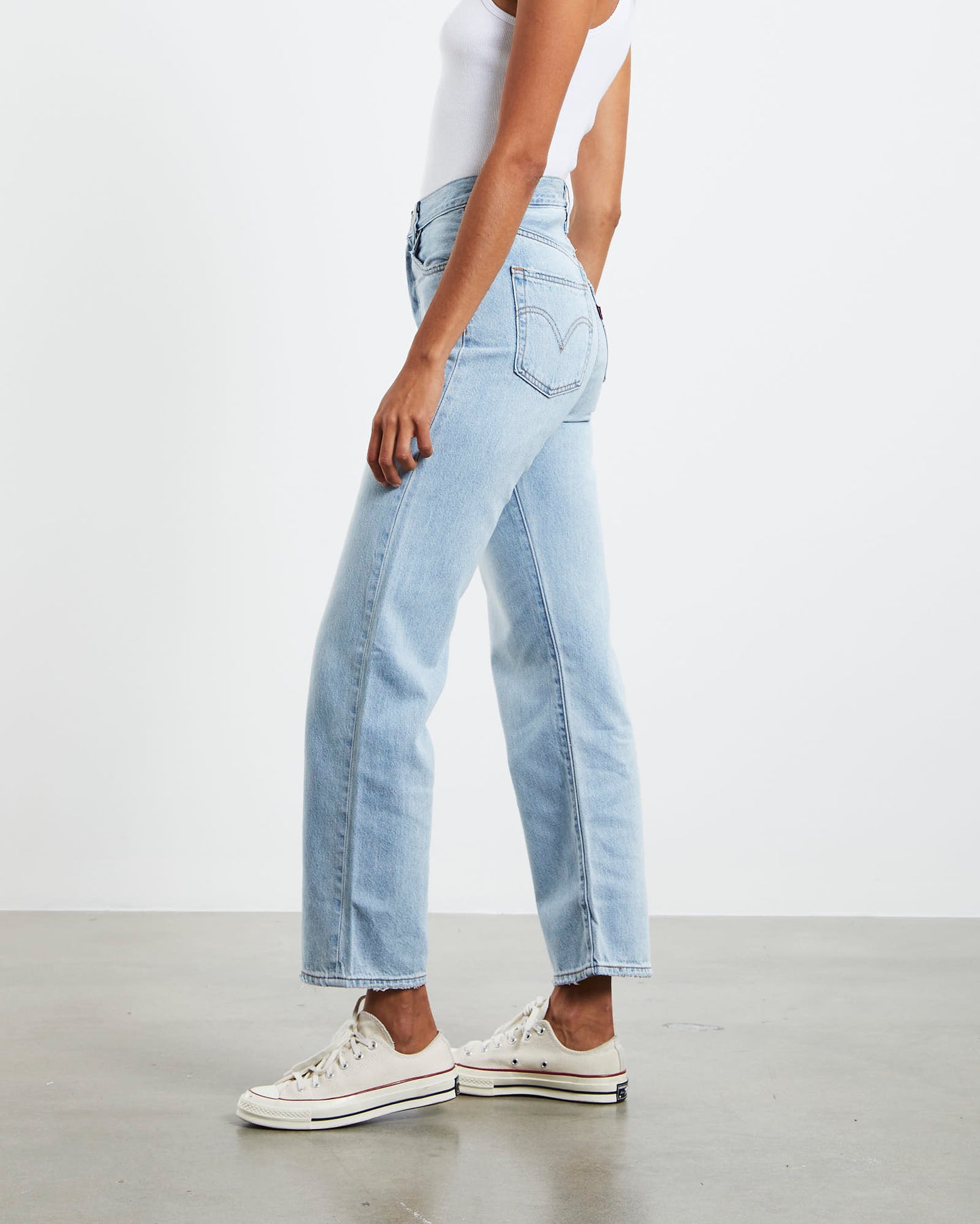 Ribcage Straight Ankle Denim Jeans