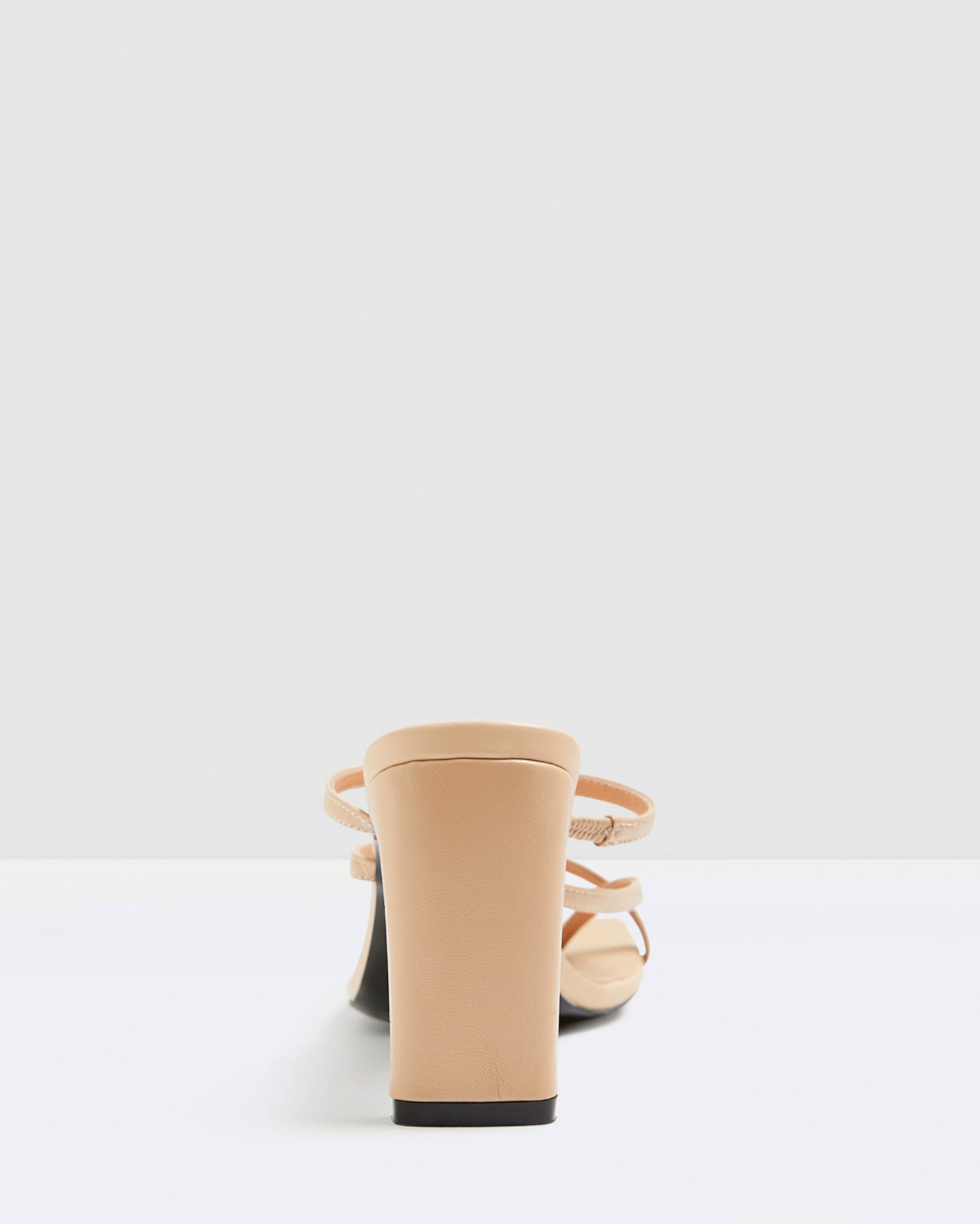 Esther Leather Heels Natural