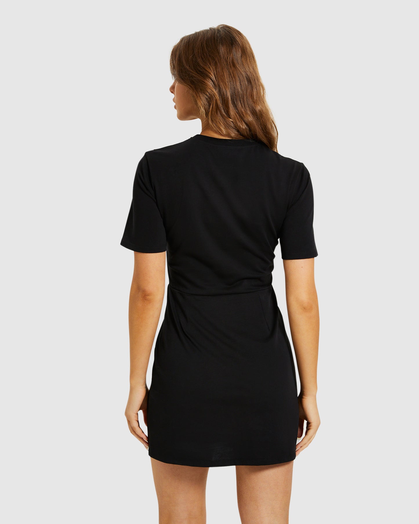 Hauskey Corset Panelled Jersey Dress