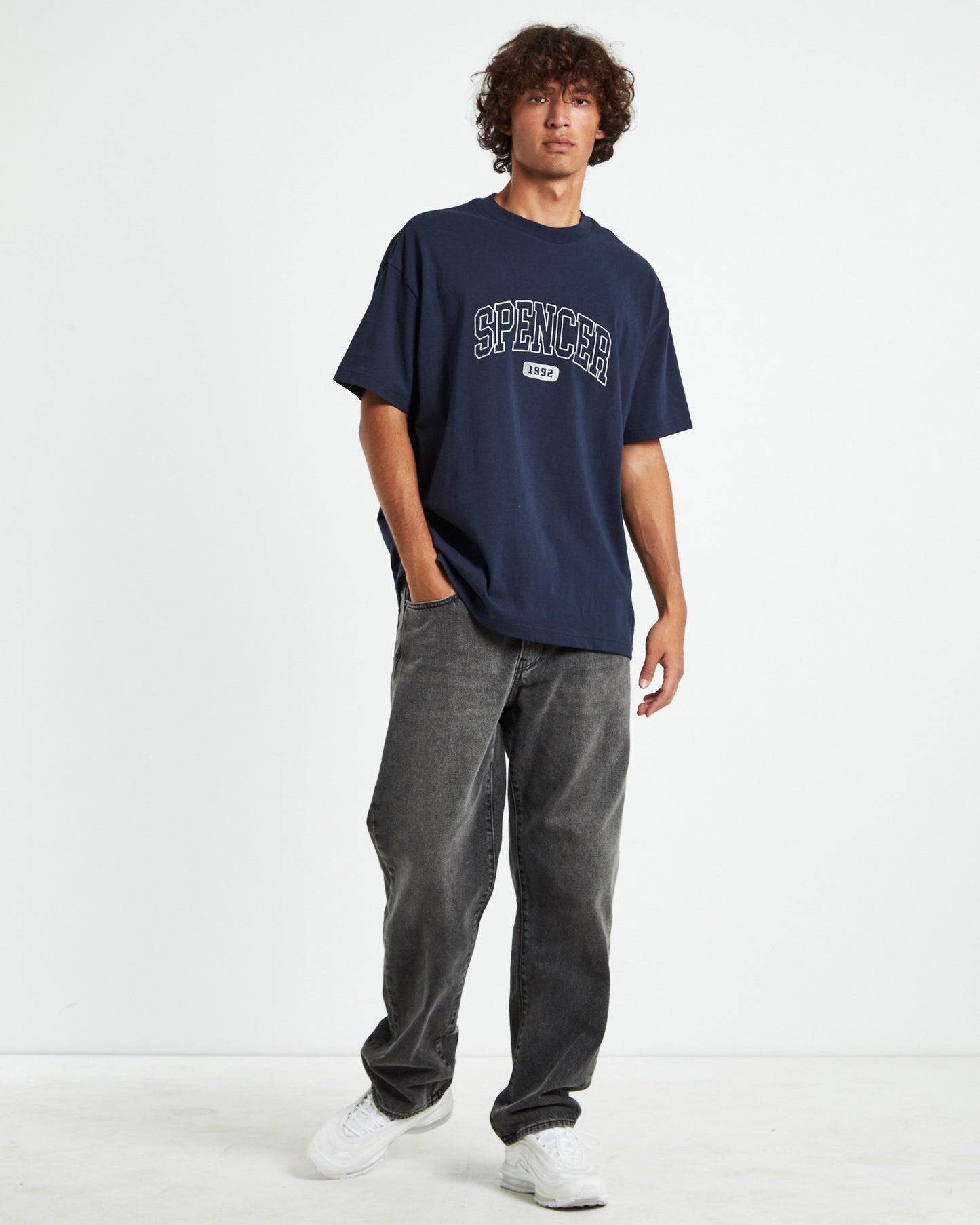 Seattle T-Shirt Vintage Navy