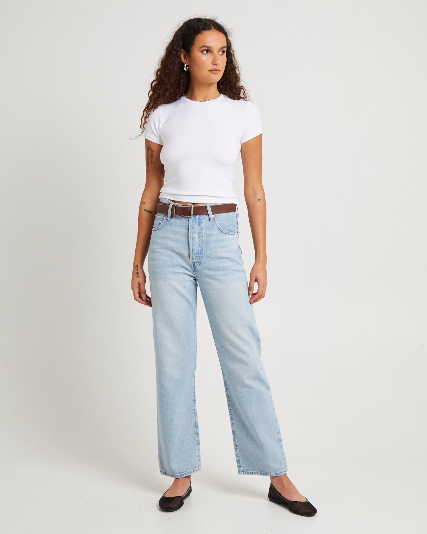 Ribcage Straight Ankle Denim Jeans