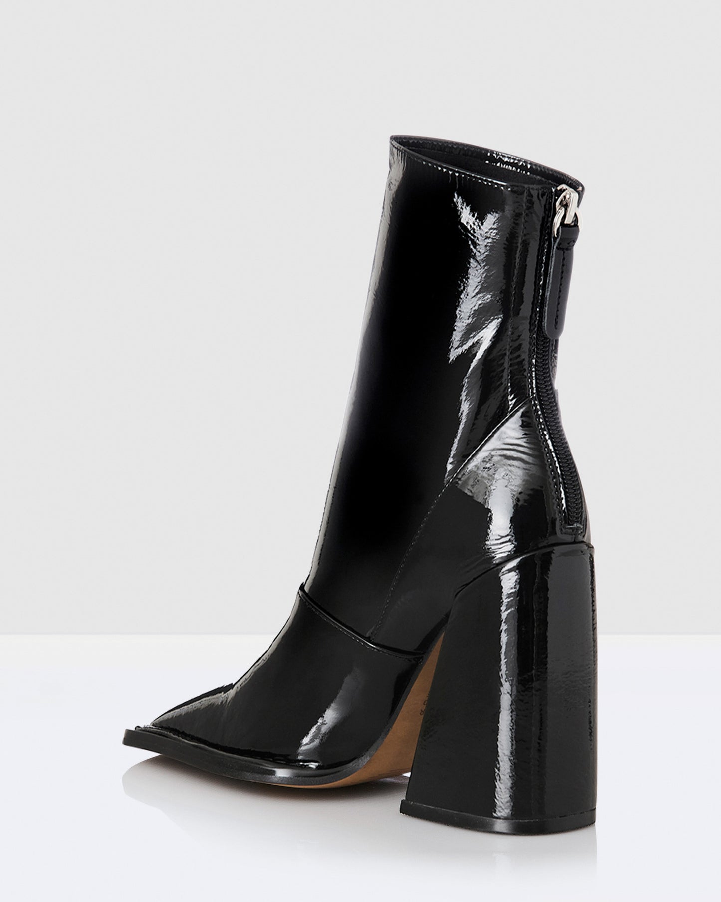 Eden Boots Black Patent