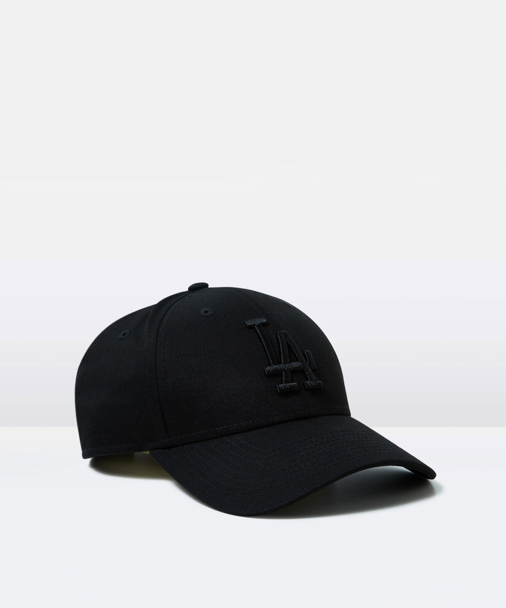9forty Los Angeles Dodgers Curvepeak Cap Black BLACK