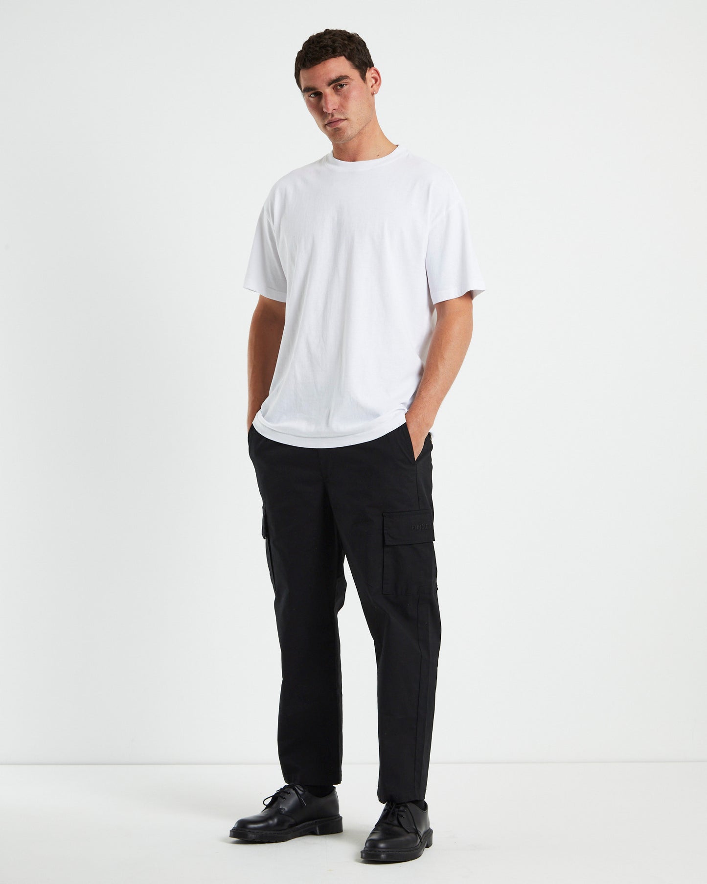 Prayer Cargo Pants Black