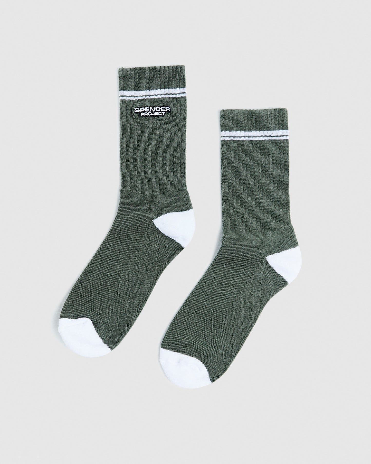 Burnside 3pk Socks White/Green/Purple