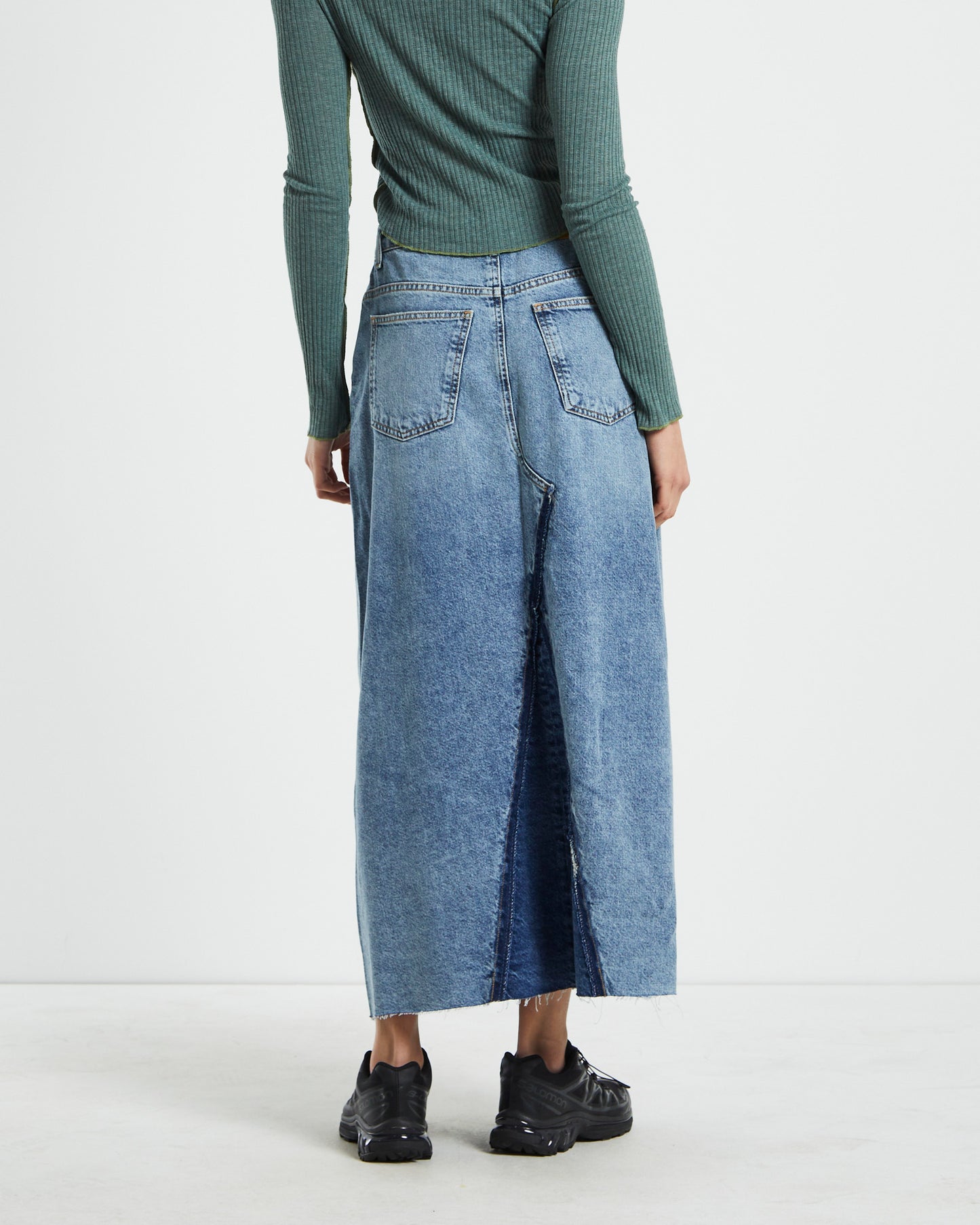BDG Denim Midi Skirt in