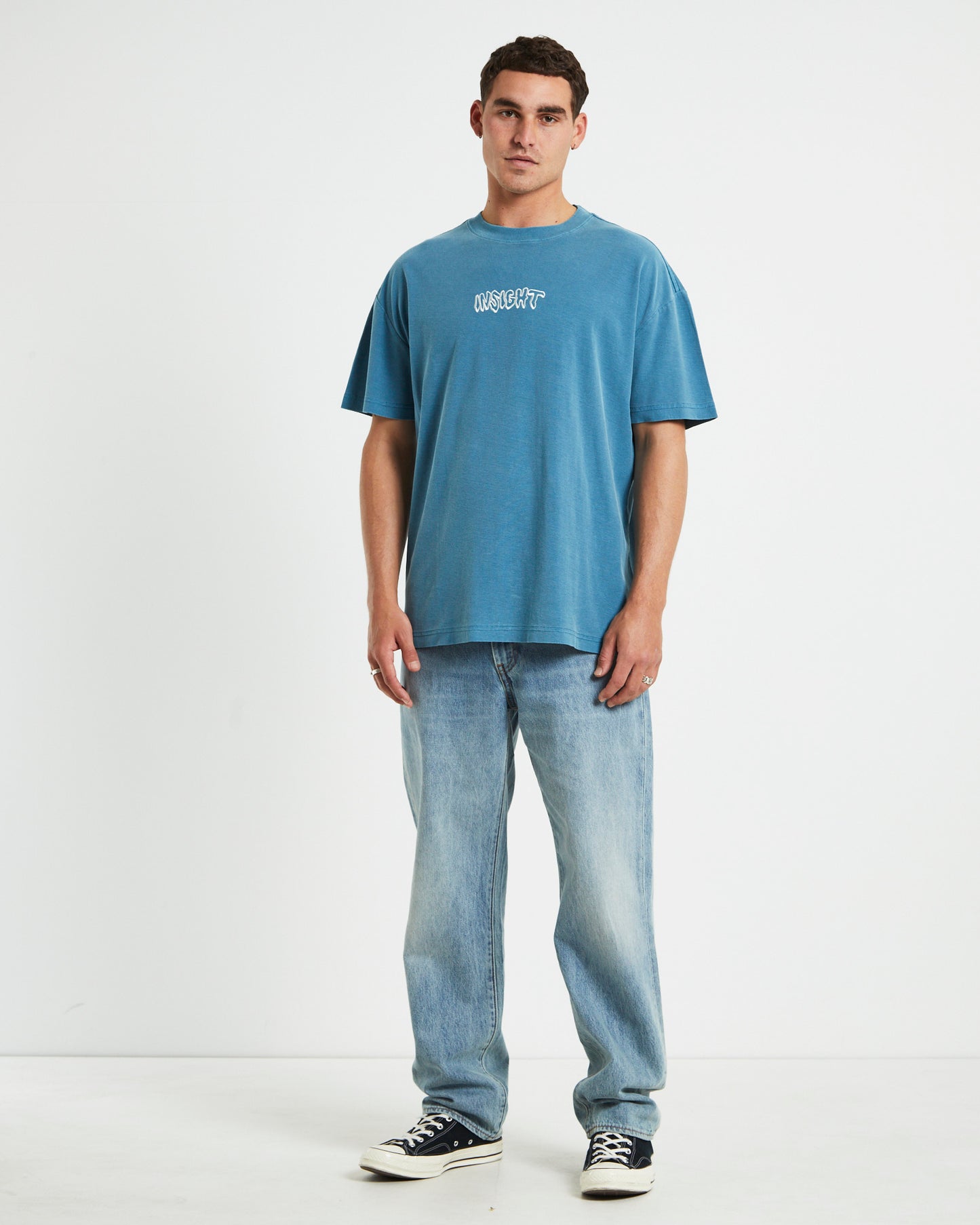 Dive Short Sleeve T-Shirt in Ocean Blue