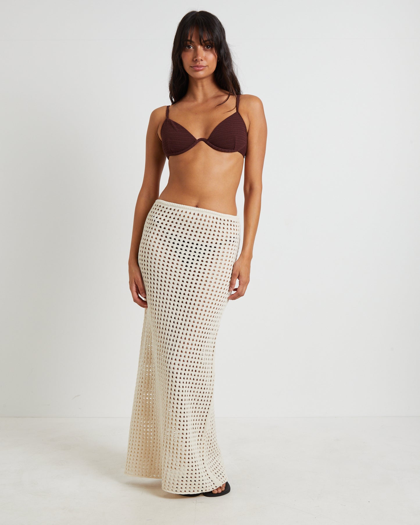 Iris Crochet Maxi Skirt