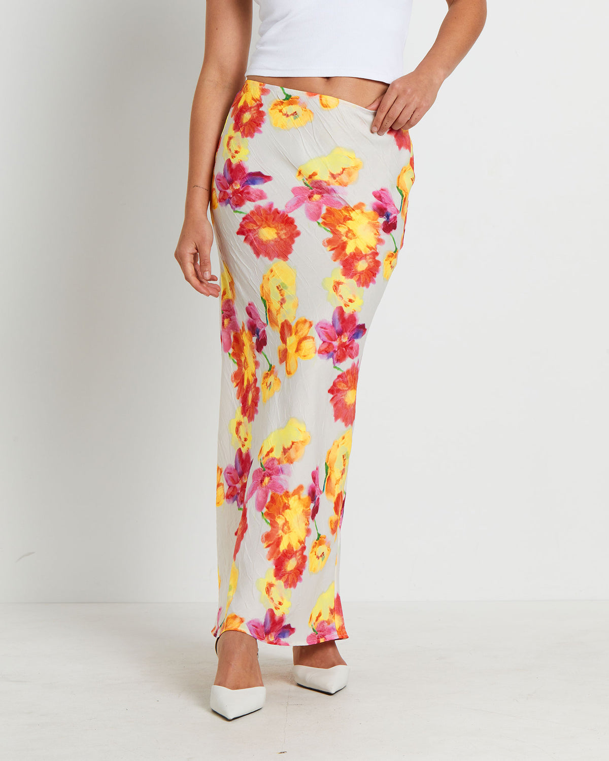 Rosalia Print Maxi Skirt in Assorted ASSORTED