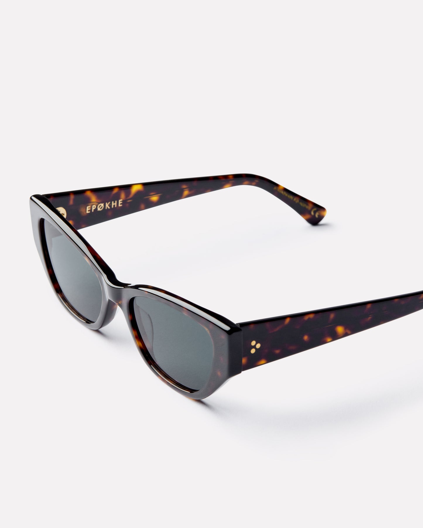 Reprise Sunglasses in Tortoise Polished/Green