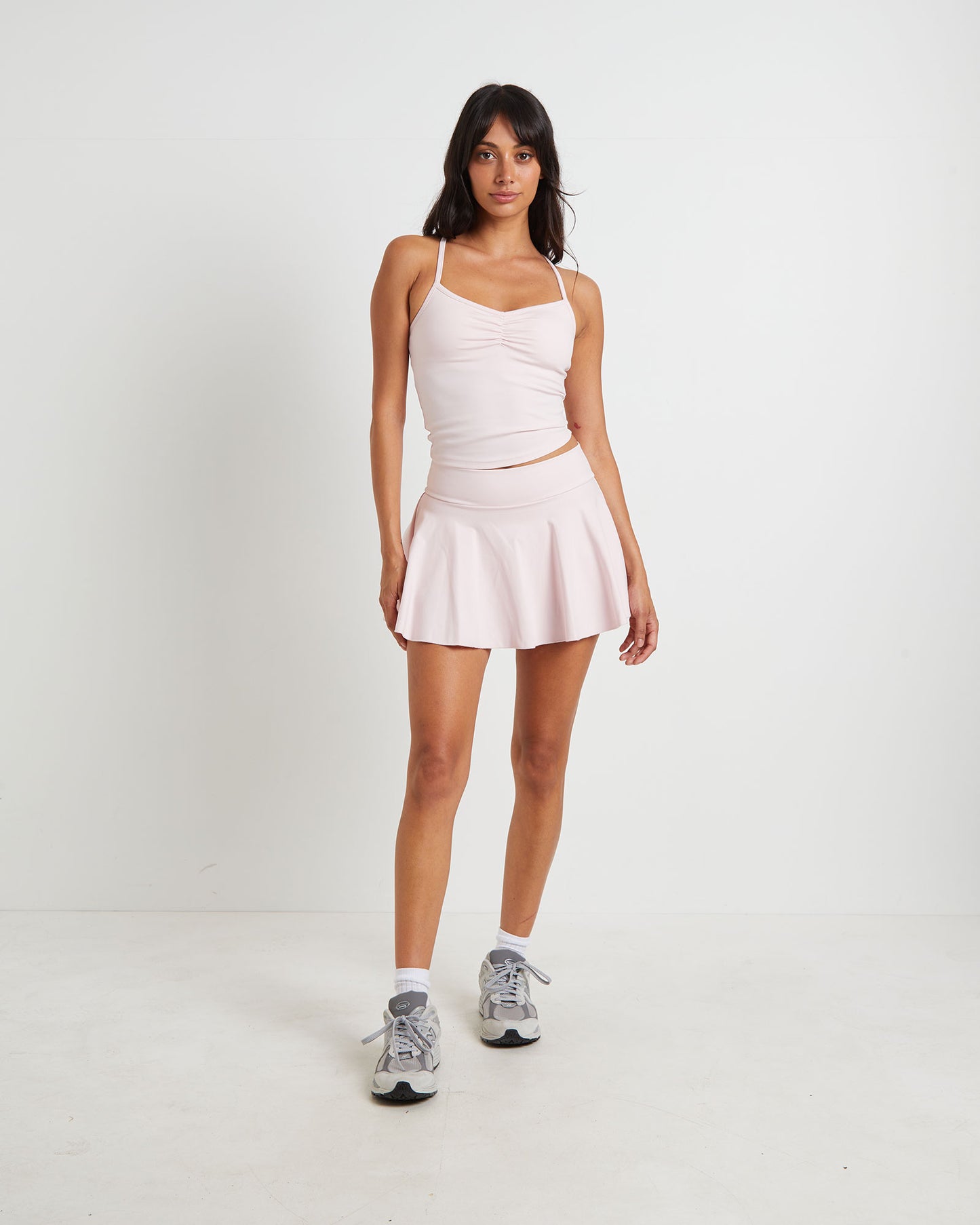Flippy Ballet Skort in Ballet Pink
