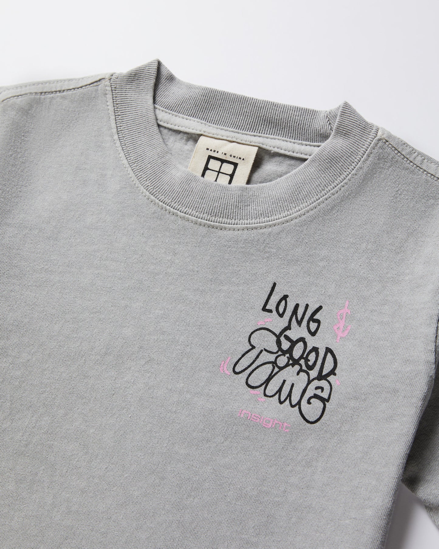 Boys Rest Well Short Sleeve T-Shirt in Ash