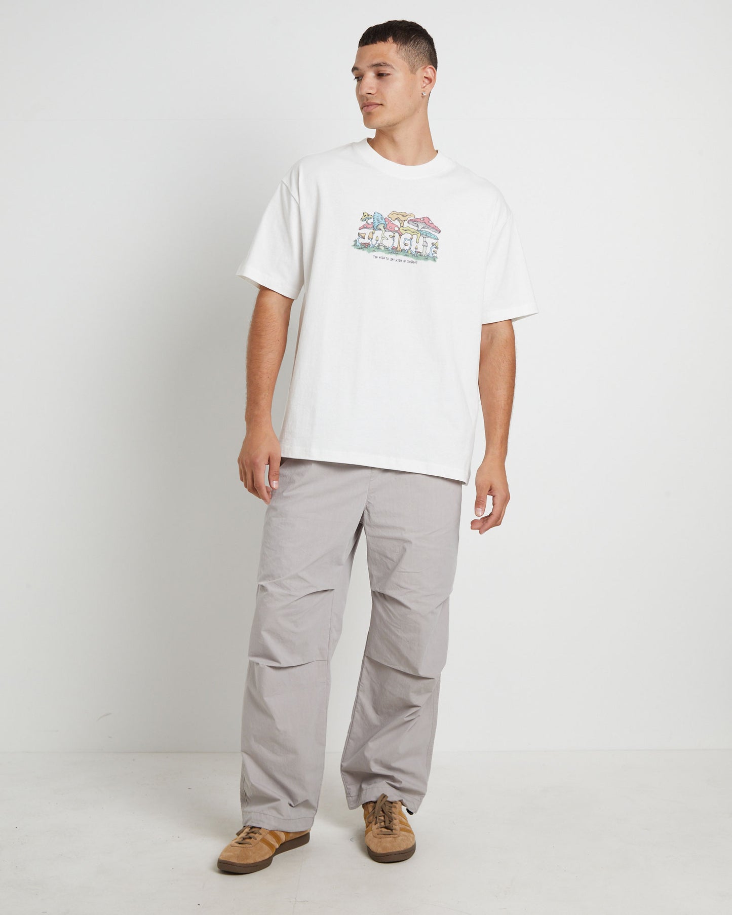 Growth Oversized T-Shirt in White