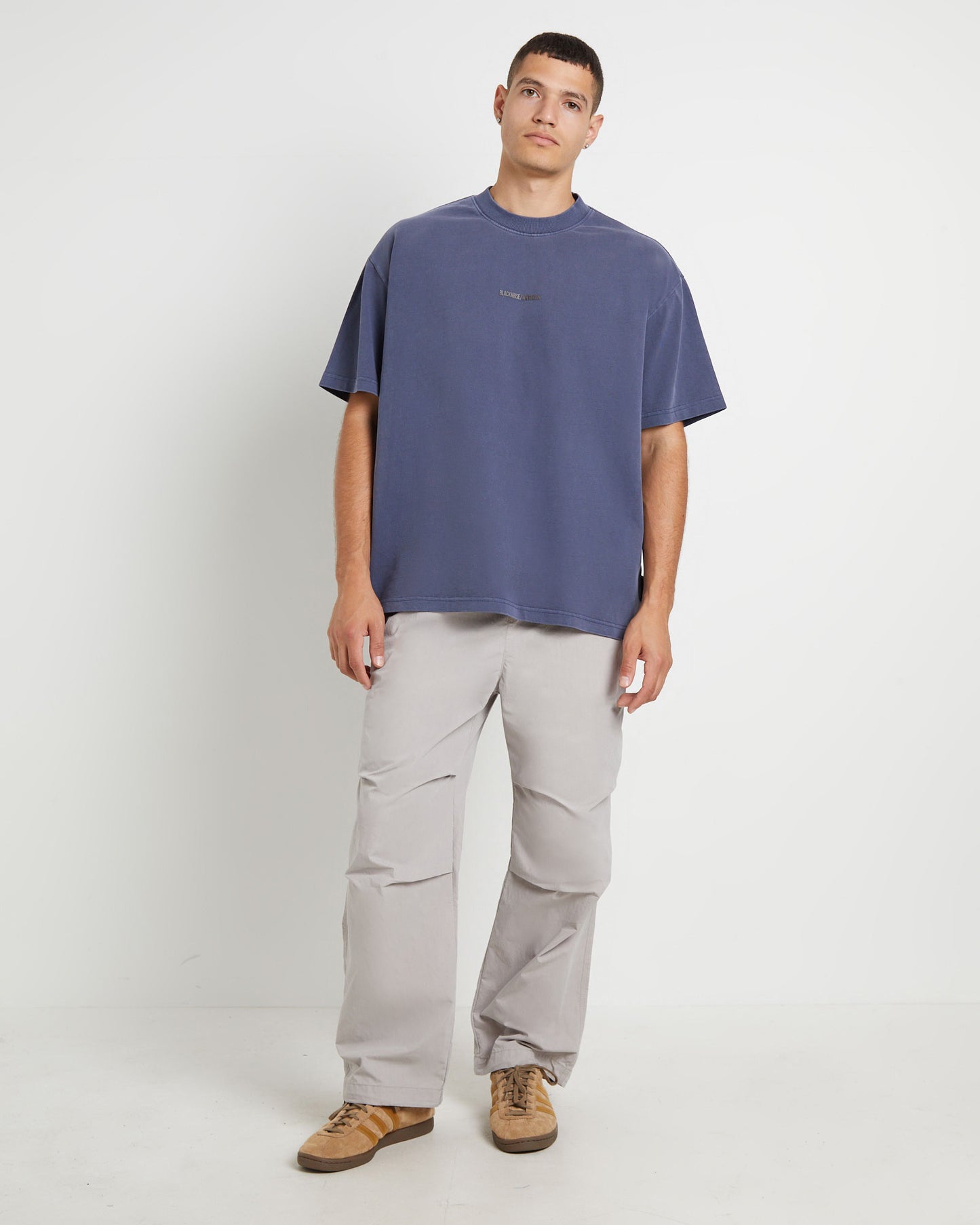 Logo Short Sleeve T-Shirt in Petrol Blue