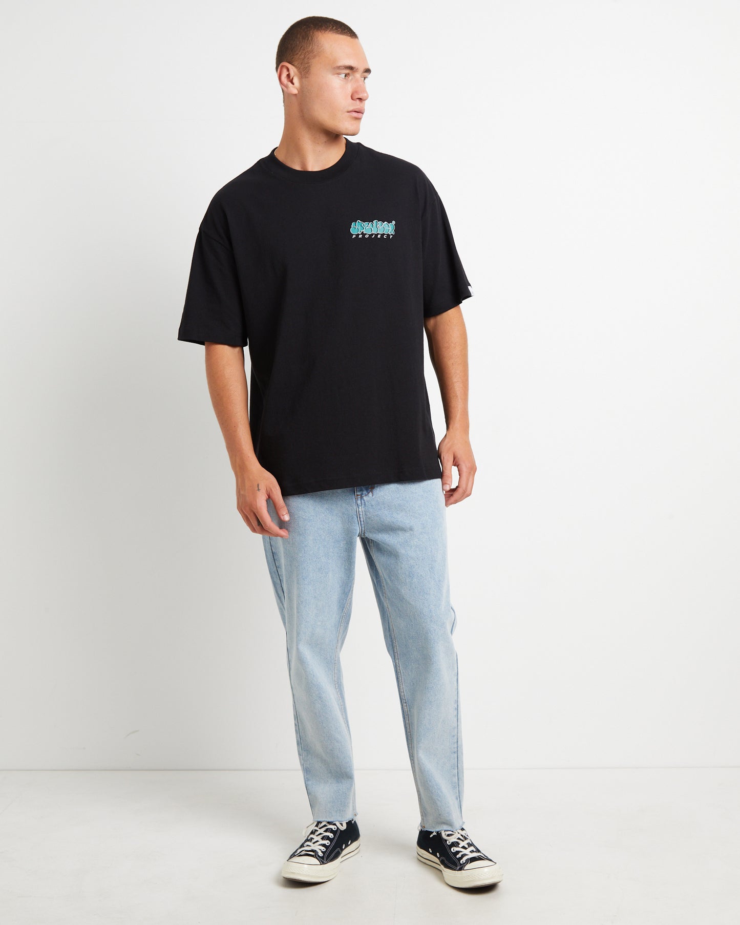 Graffer Short Sleeve T-Shirt in Black