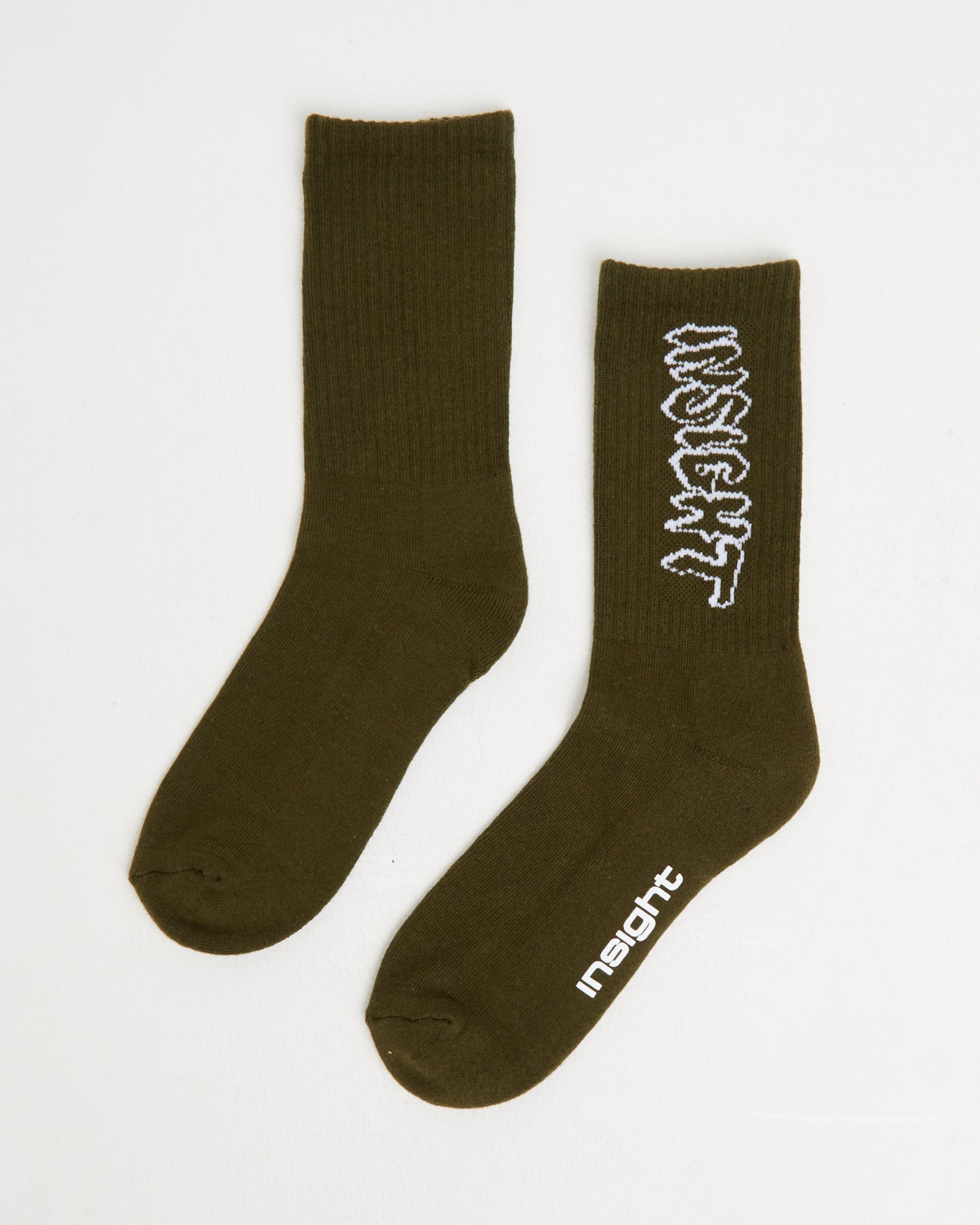 Sive Crew Socks in Green