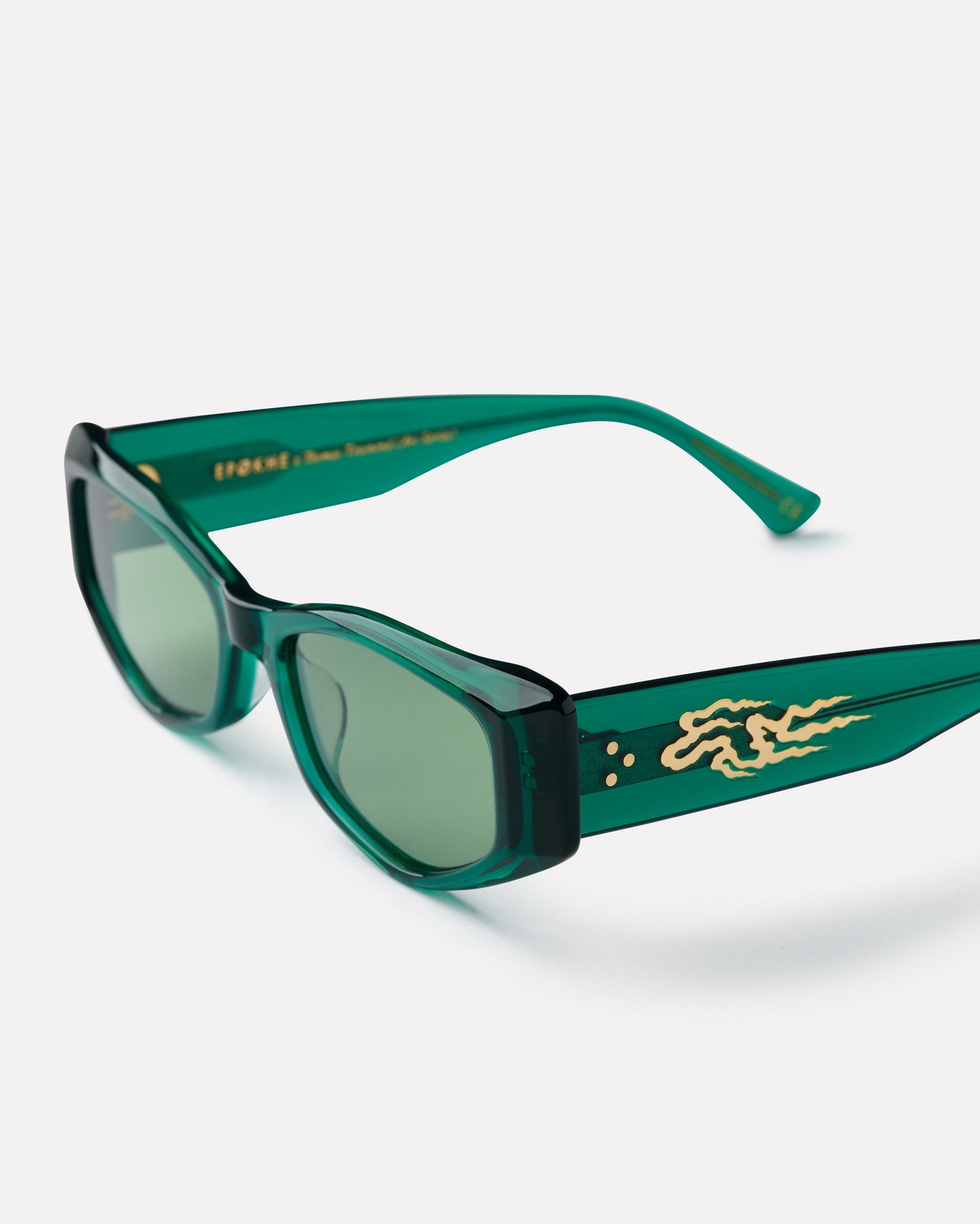 Guilty x Thomas Towend Sunglasses in Emerald Green