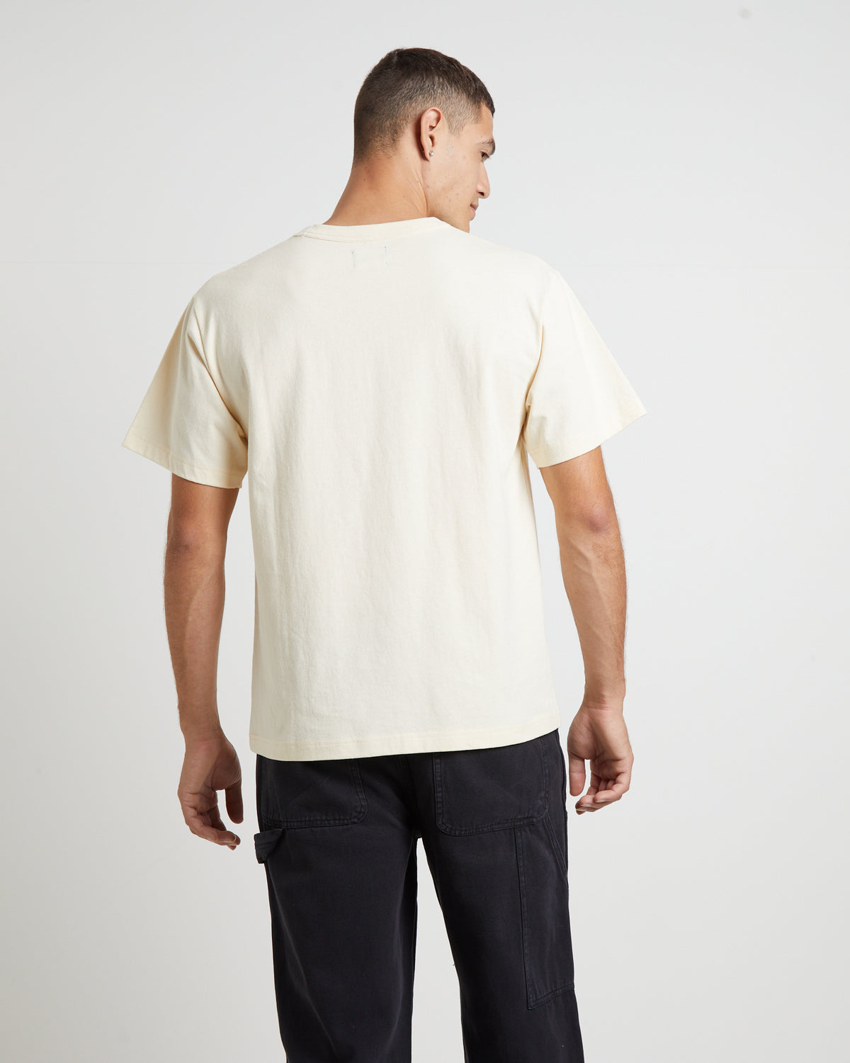 Larriet Gardens Short Sleeve T-Shirt in Natural NATURAL