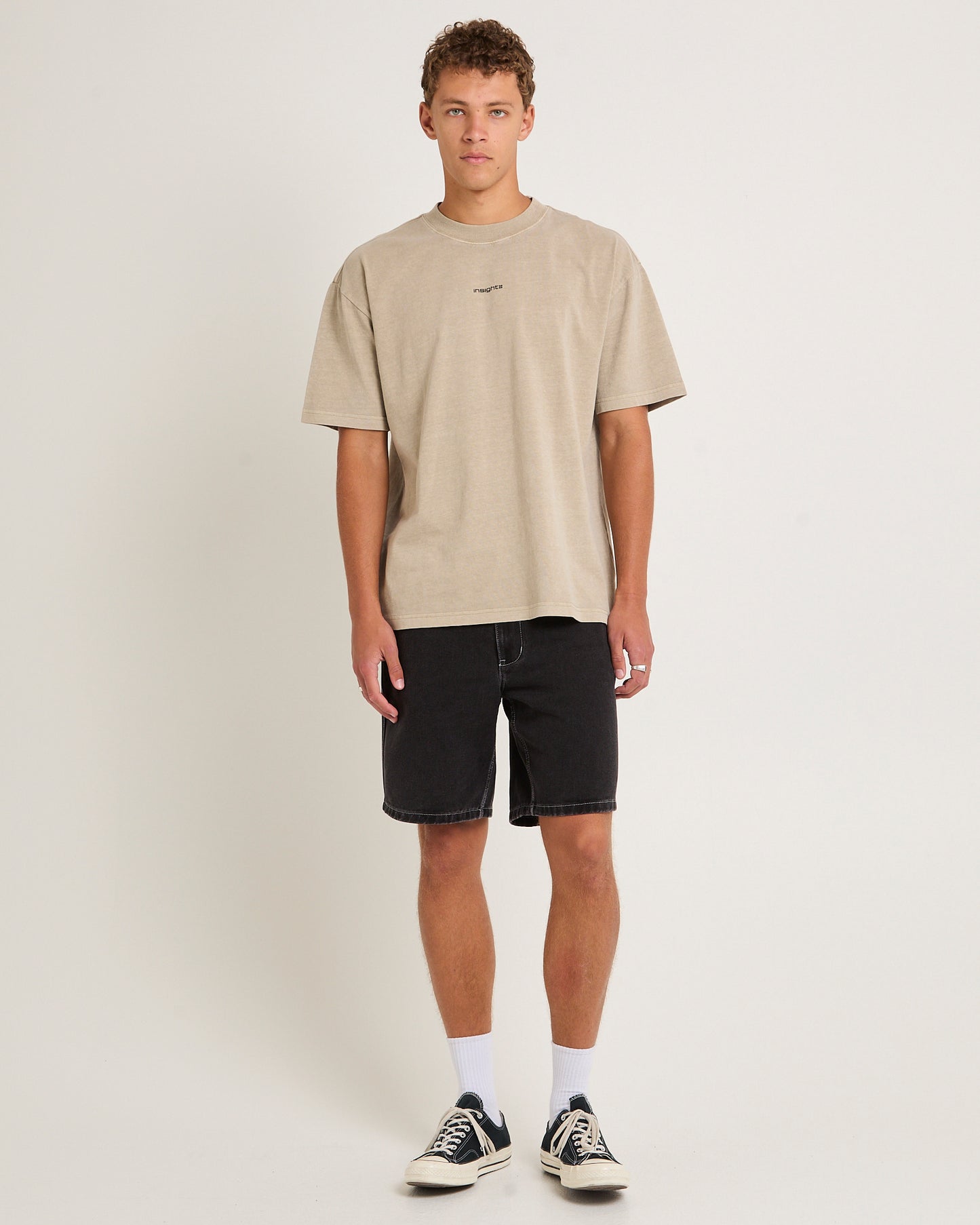 Knocker Contrast Vintage Denim Shorts