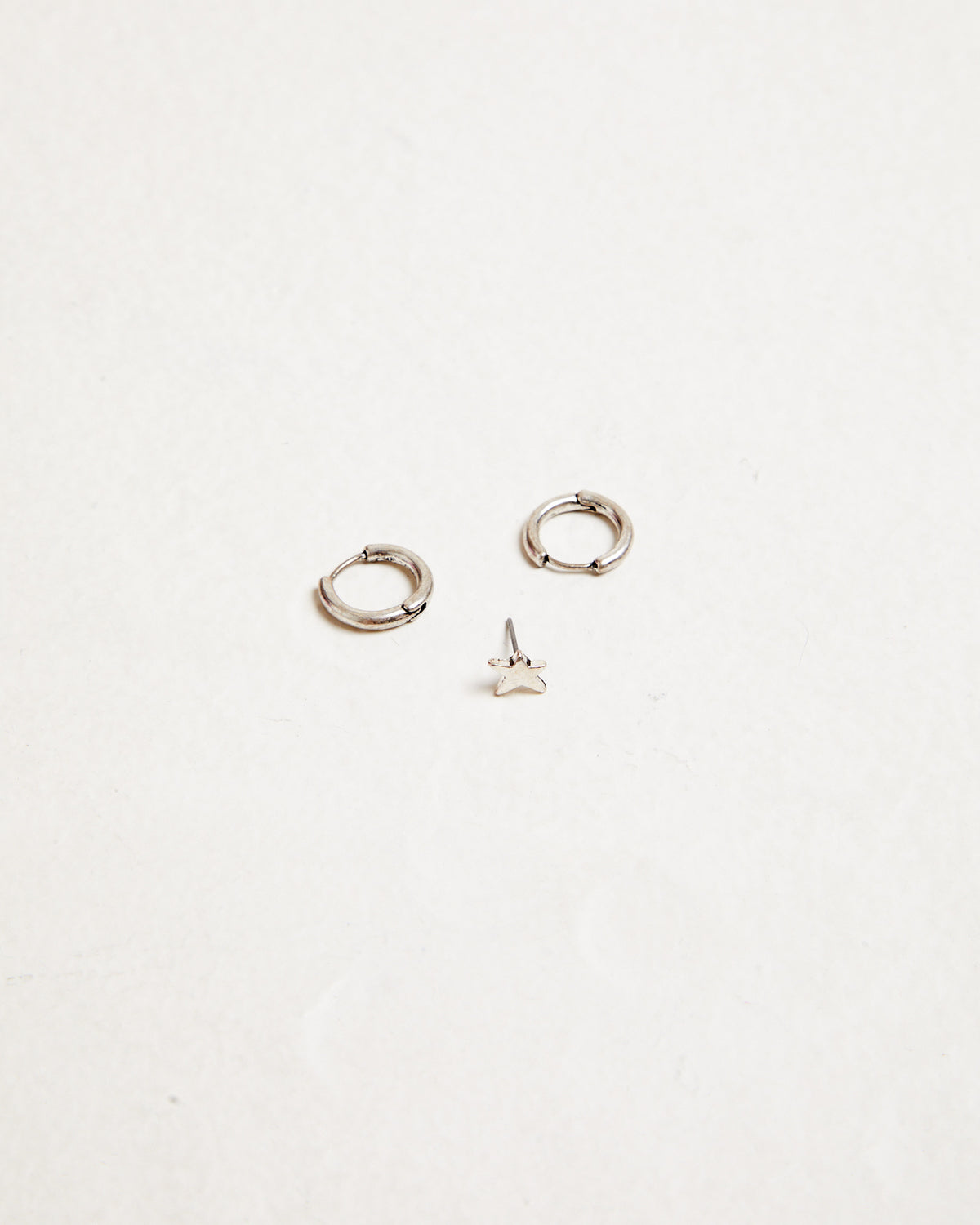 Earring 3 Pack in Silver SILVER