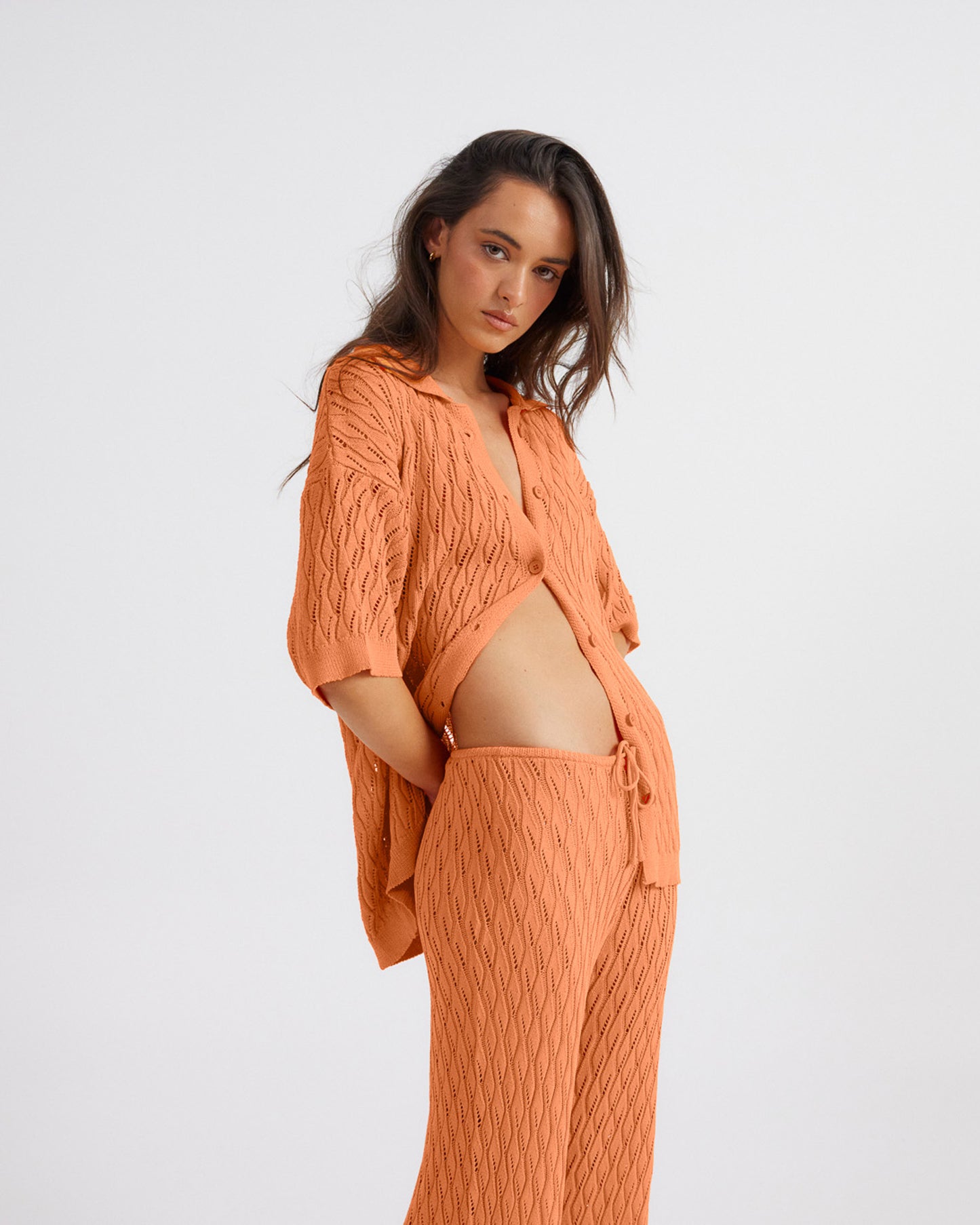 Claire Pants in Orange