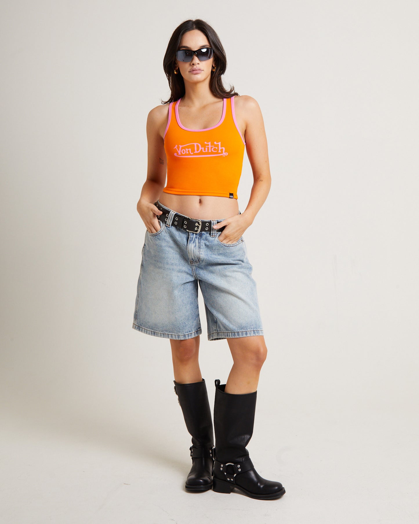 Contrast Tank Top