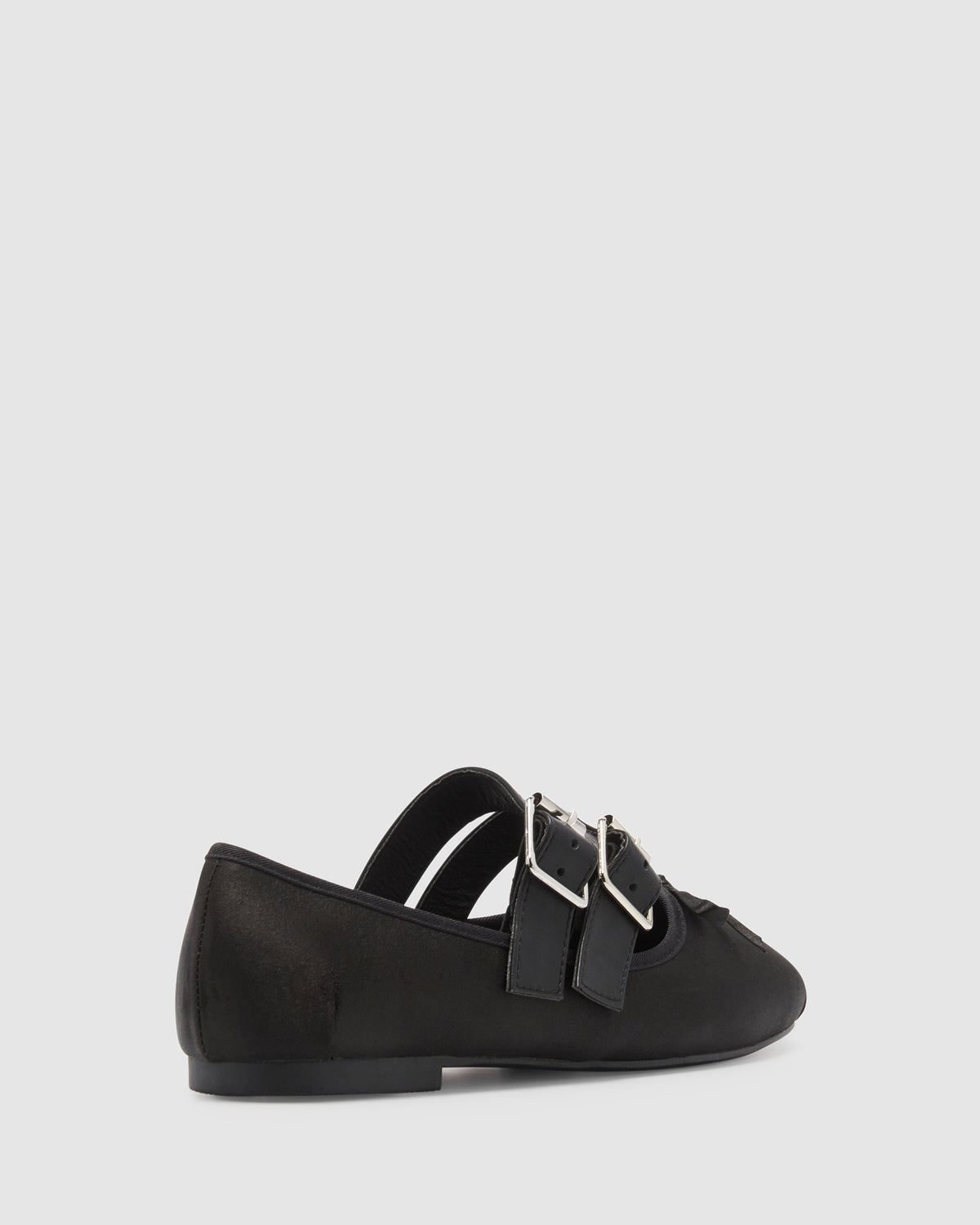 Mythos Ballet Flats in Black BLACK