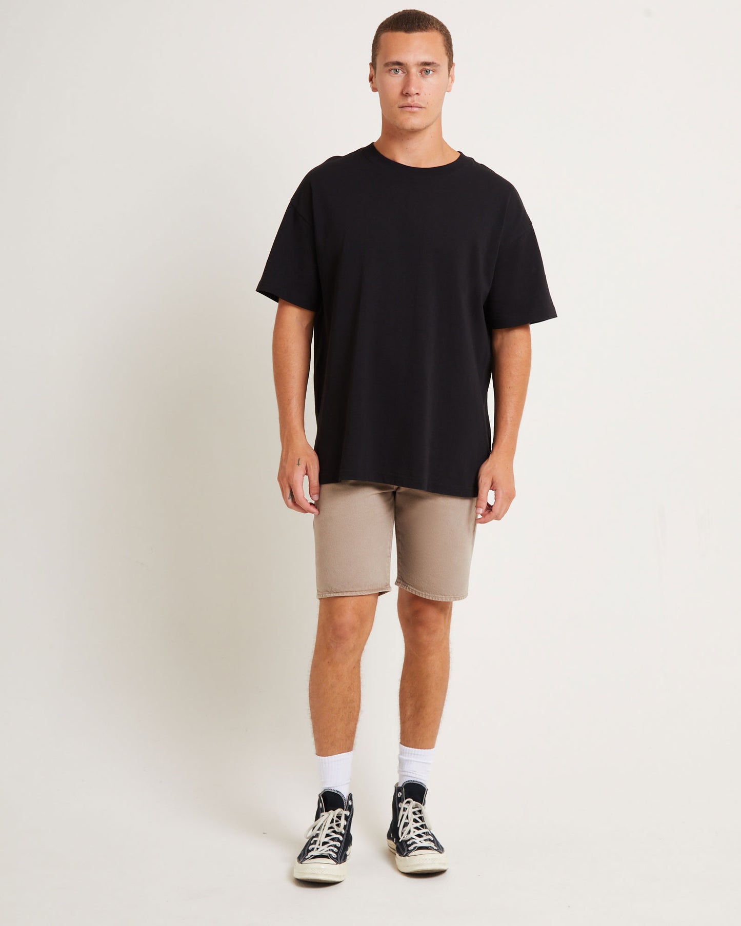 501 Denim Shorts in Beige