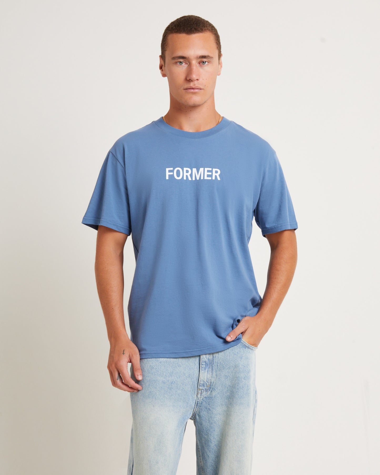 Legacy Short Sleeve T-Shirt in Cadet