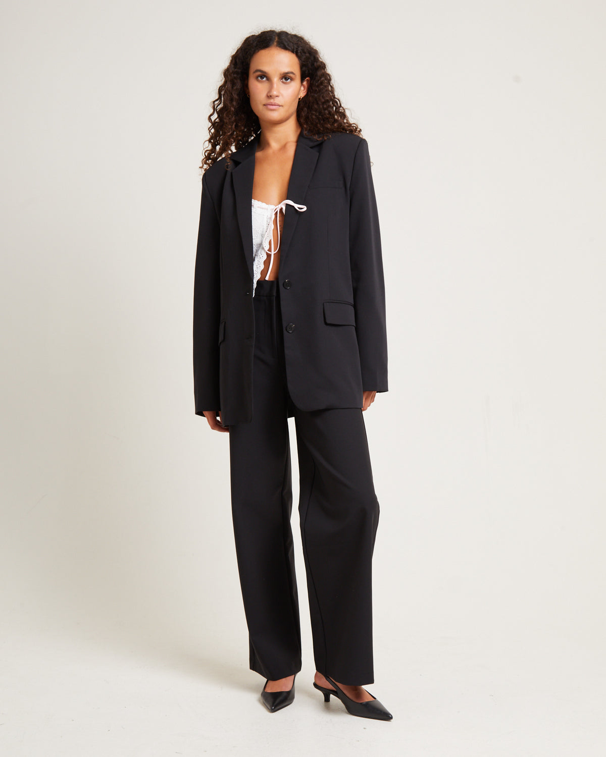 Keelie High Rise Pant BLACK