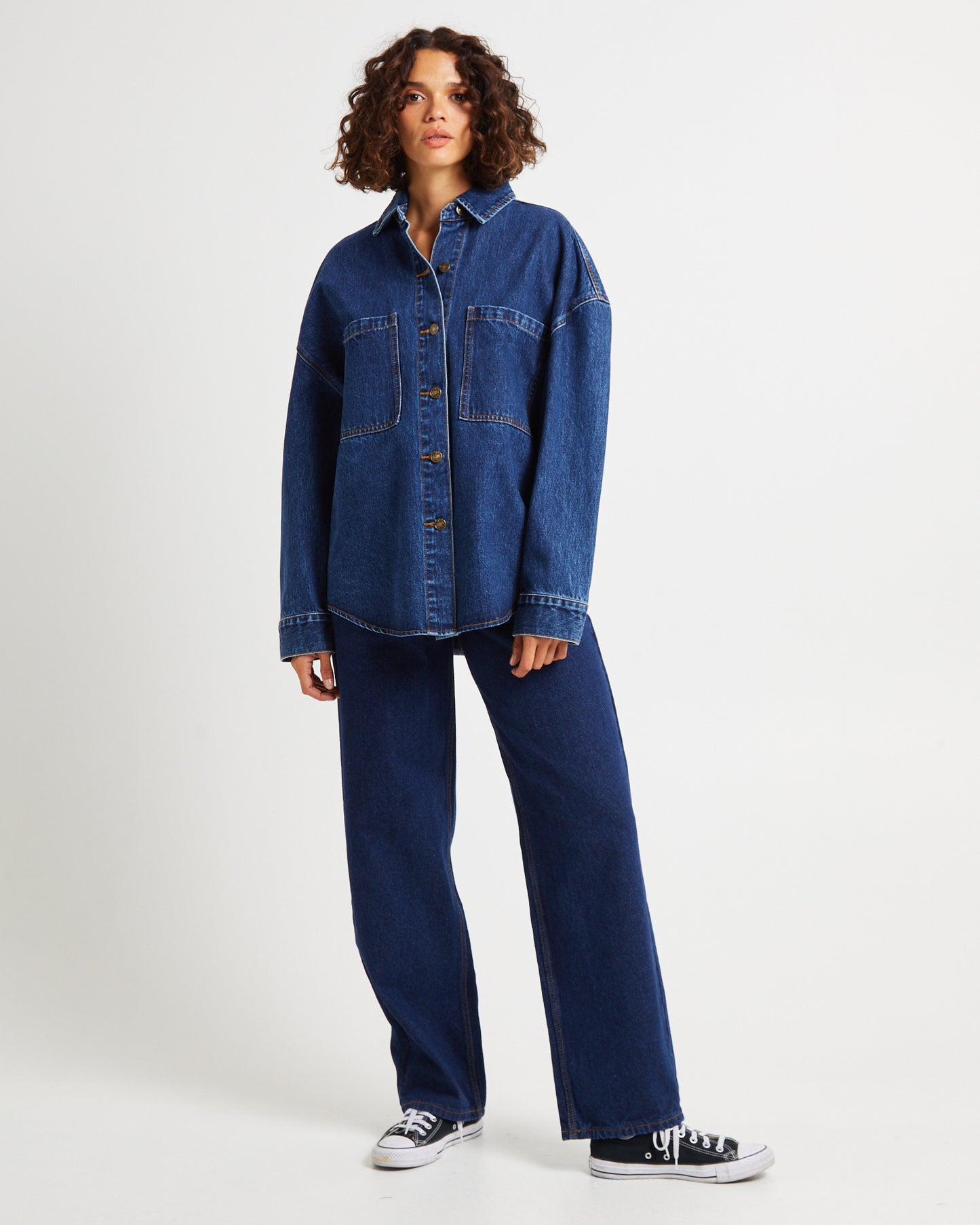 Hailey Denim Shirt Jacket