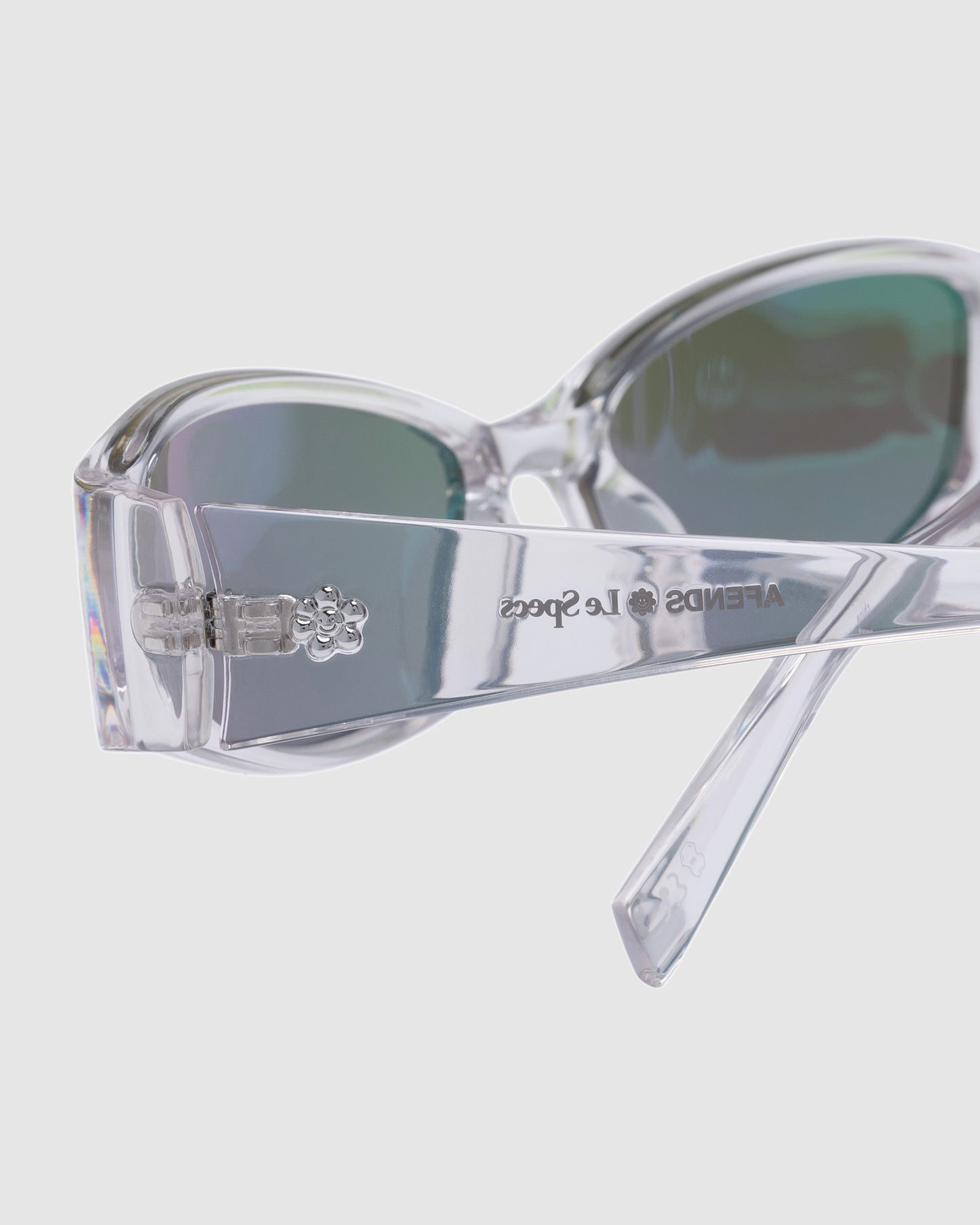 Afends X Le Specs Barrier Sunglasses Clear