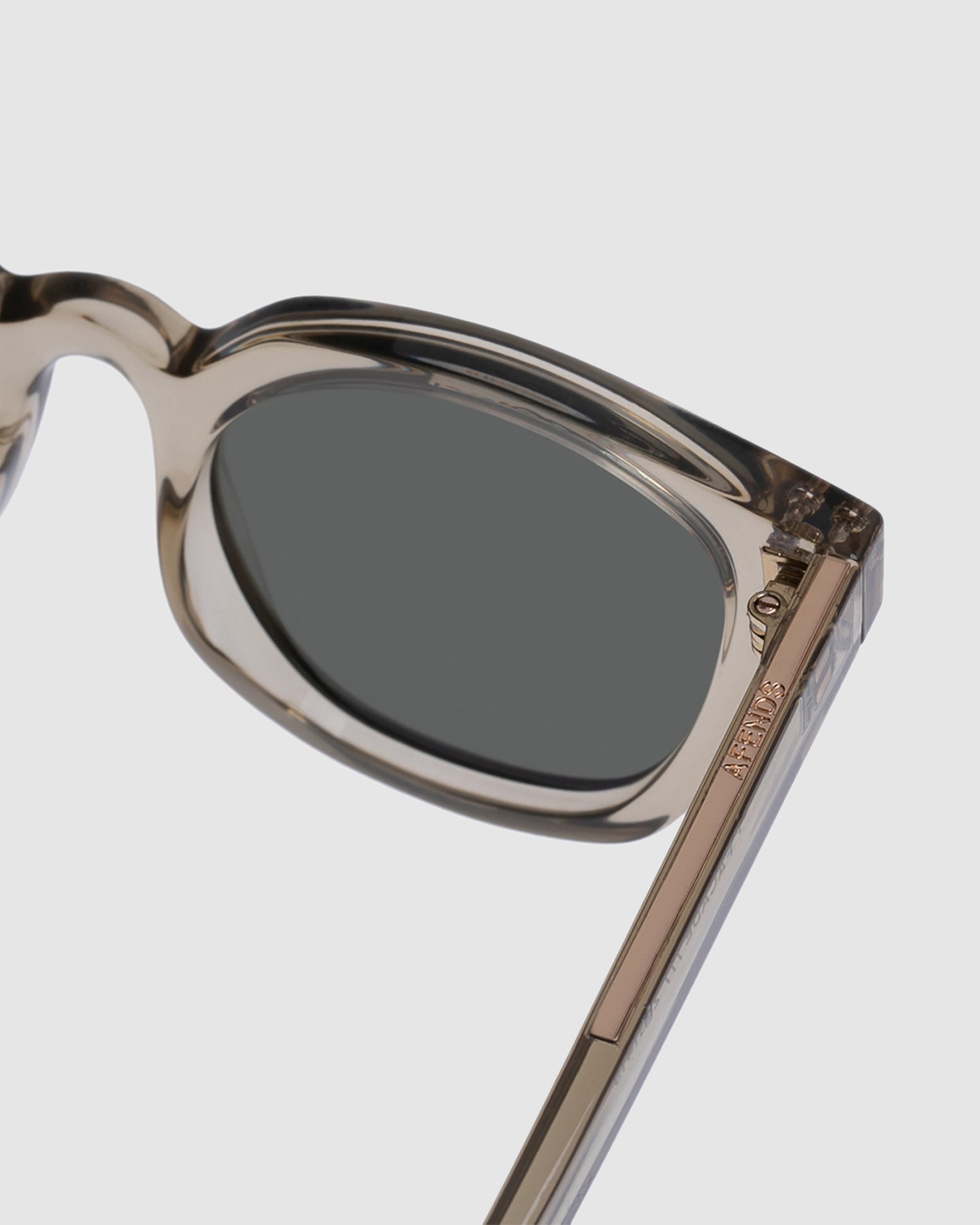 Afends X Le Specs Facade Sunglasses Clear