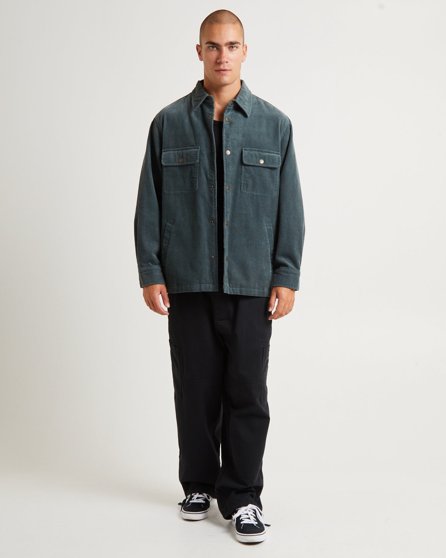 Conditions Cord Long Sleeve Overshirt