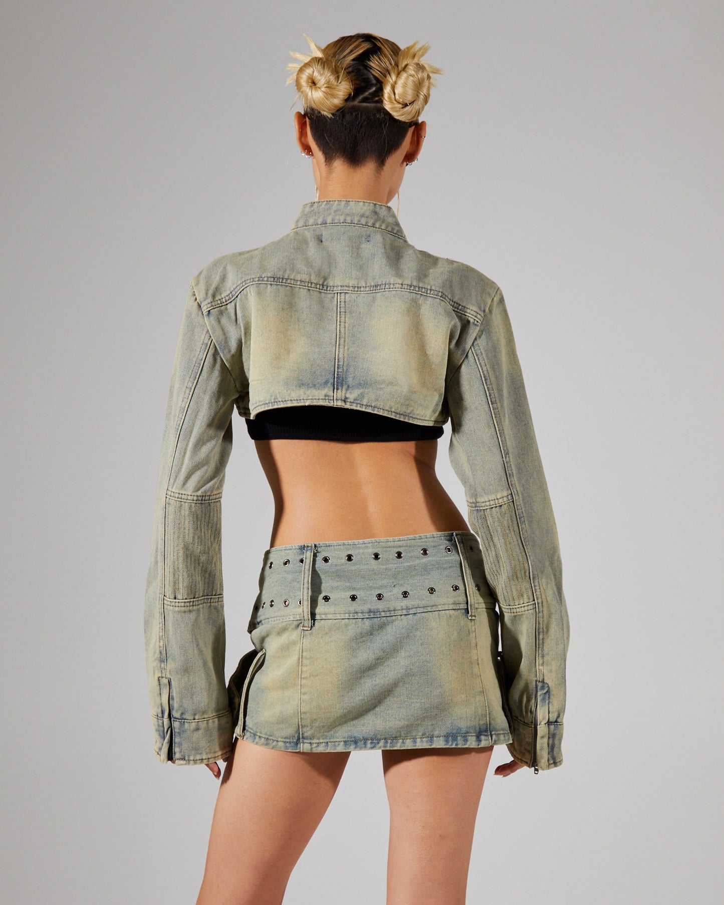 Assassin Ultra Cropped Denim Jacket