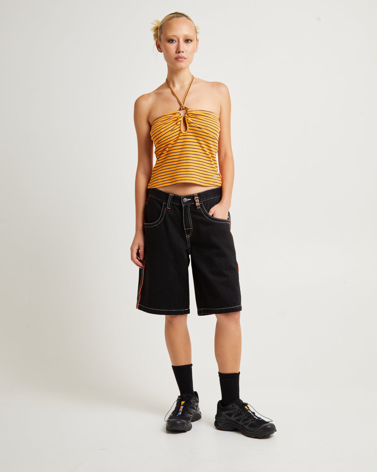 Emma Ring Skimmer Top PERMISSION ORANGE