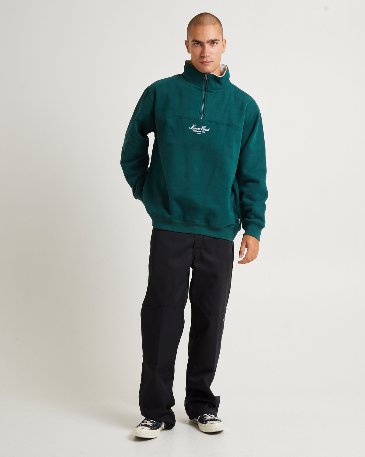 Club 1/4 Zip Club Jacket PINE