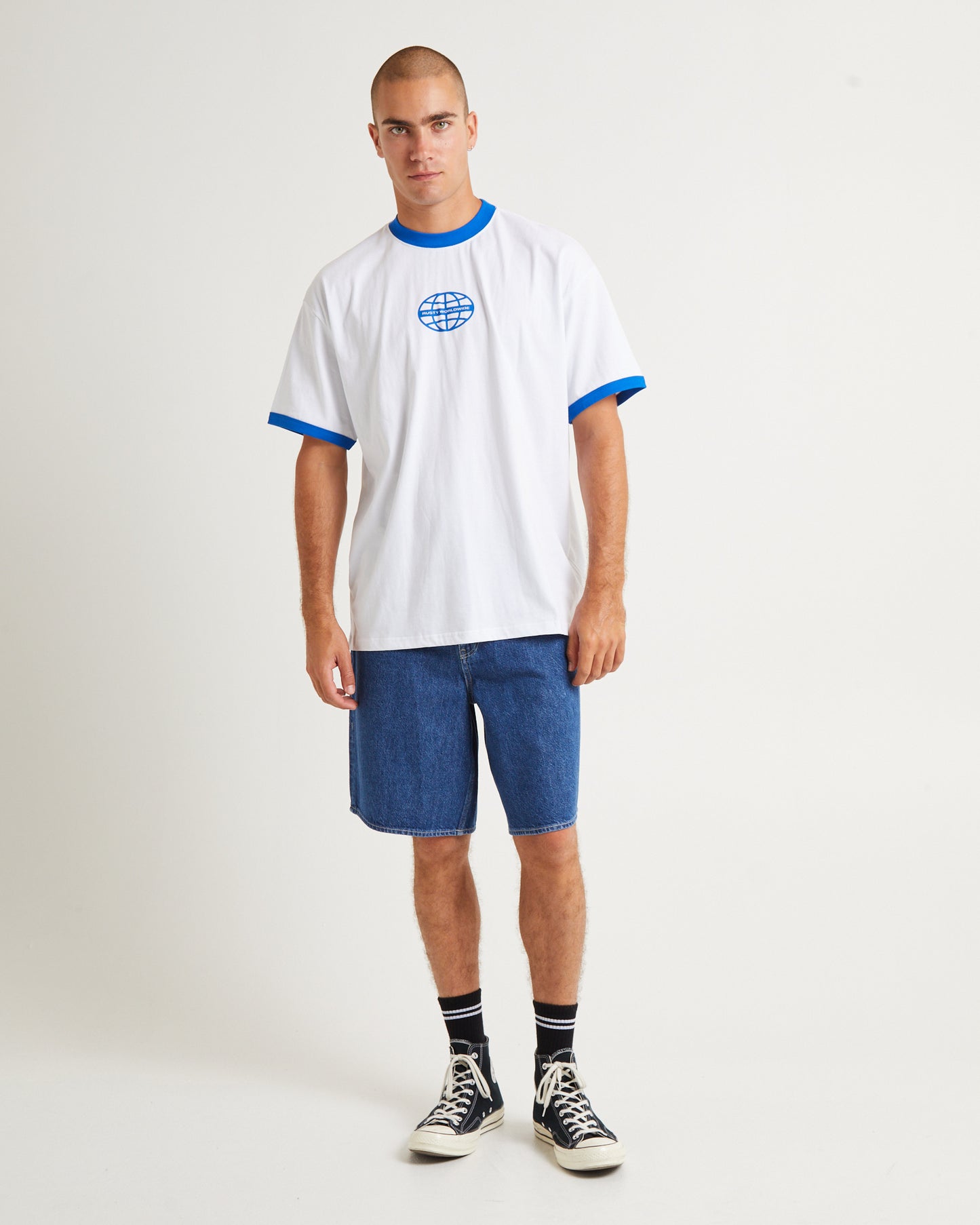 B Line Flo Short Sleeve T-Shirt White