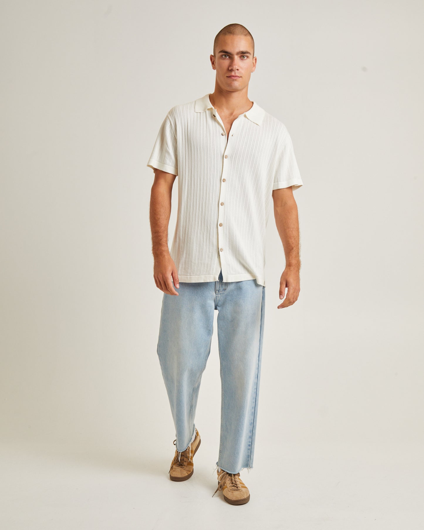 Intro Polo Short Sleeve Shirt White