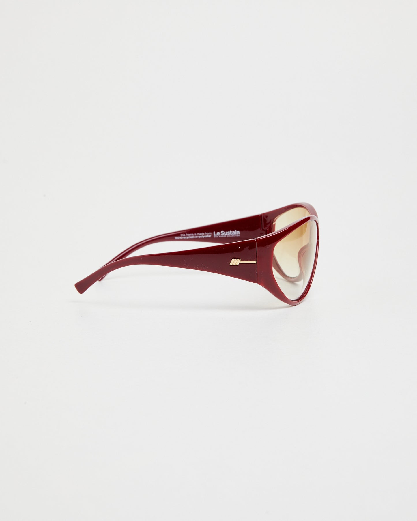 Polarity Sunglasses Burgundy/Mocha
