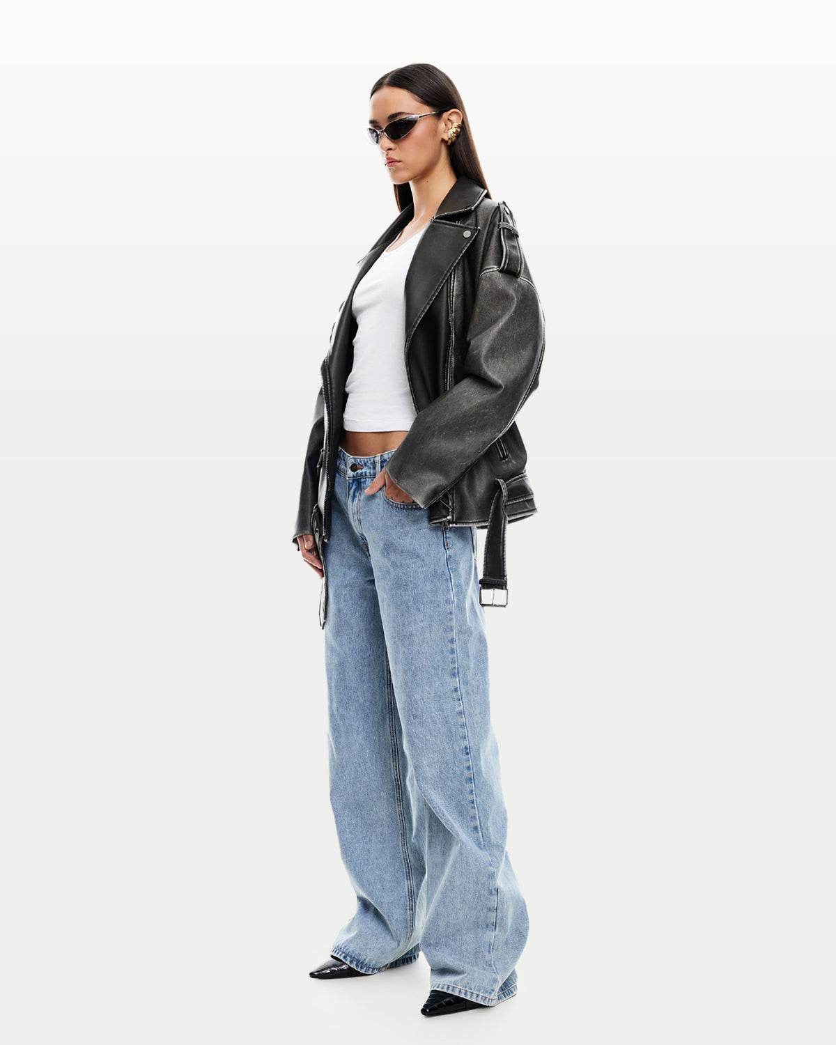 Ace Biker Jacket CHARCOAL