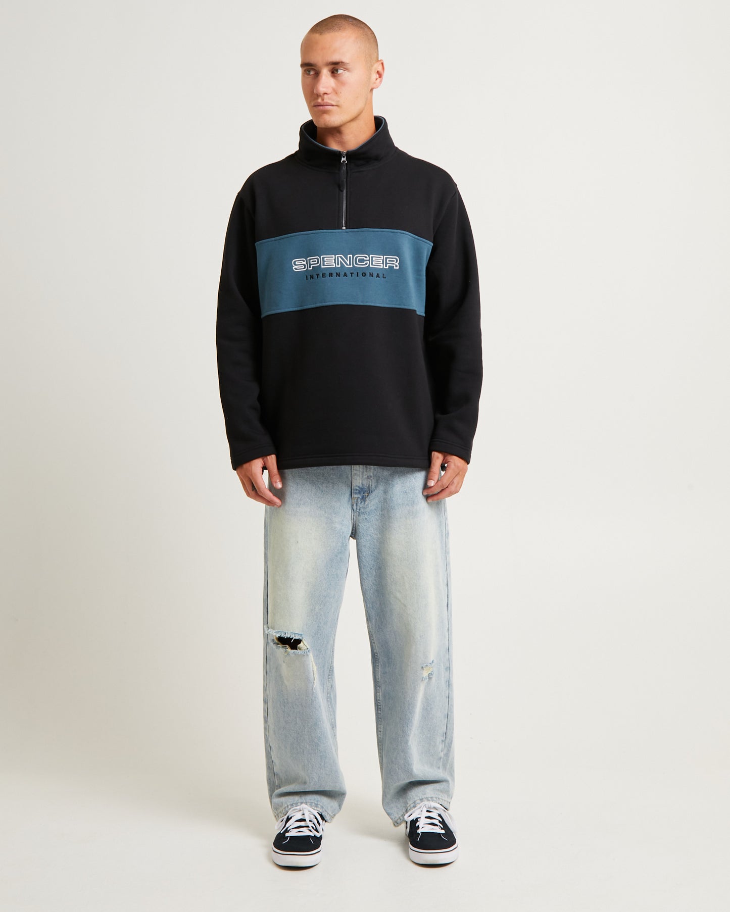 International 1/4 Zip Jumper