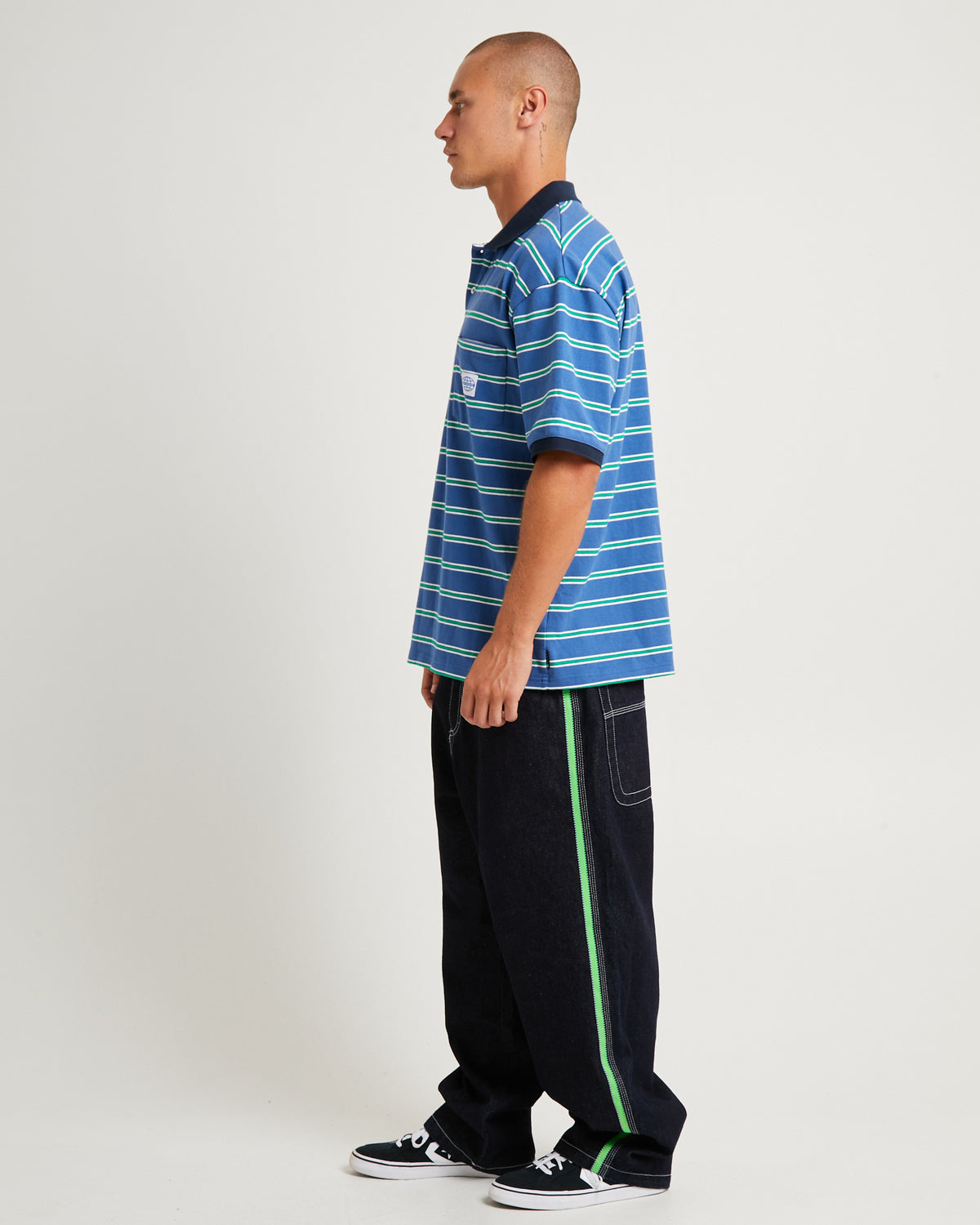 Inspectah Deck Short Sleeve Polo DELFT BLUE