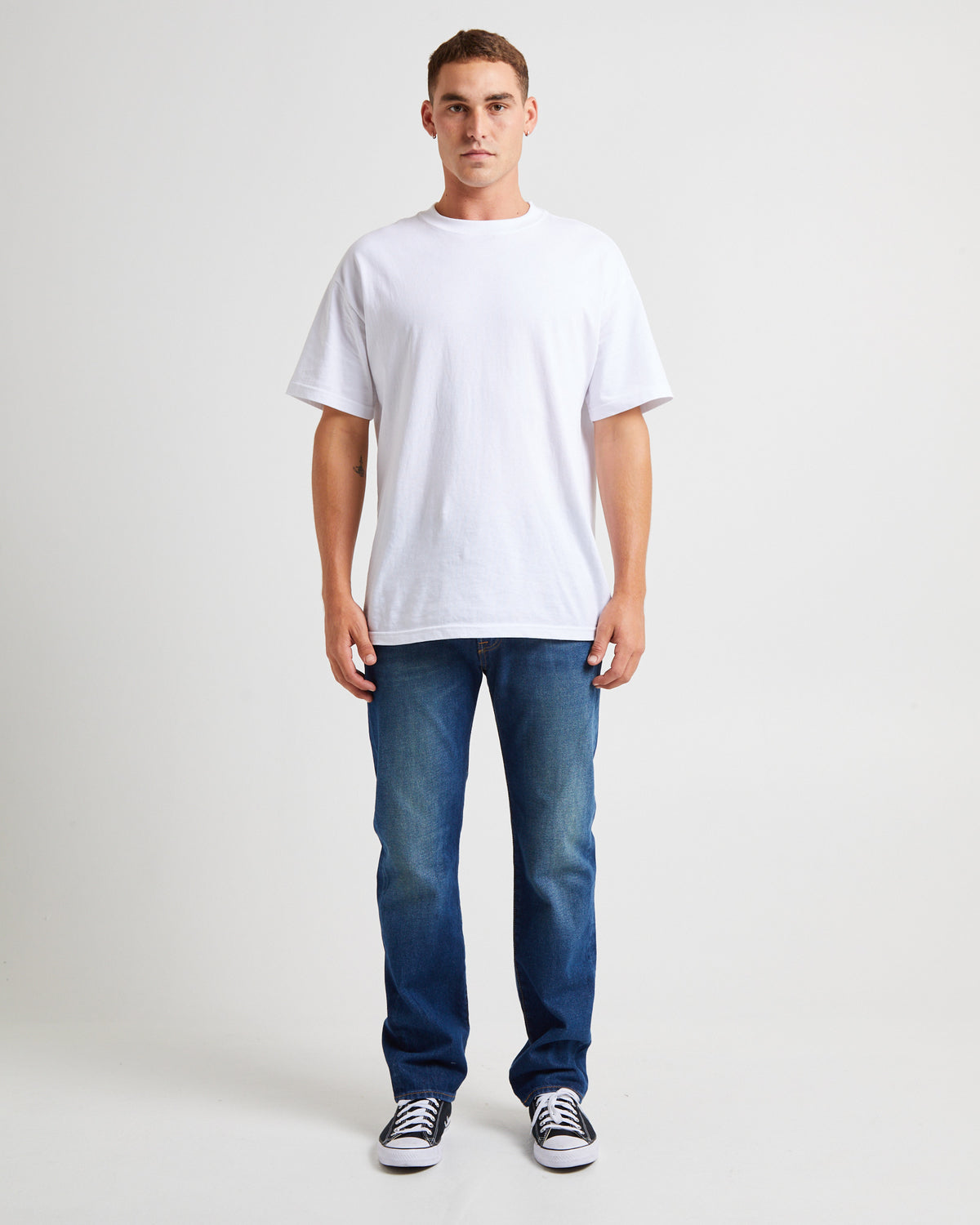 555 '96 Relaxed Straight Denim Jeans WISH YOU WOULD