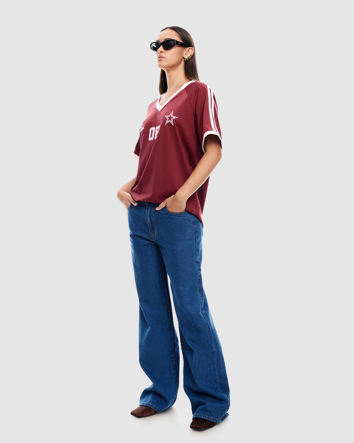 Spectate Top MAROON