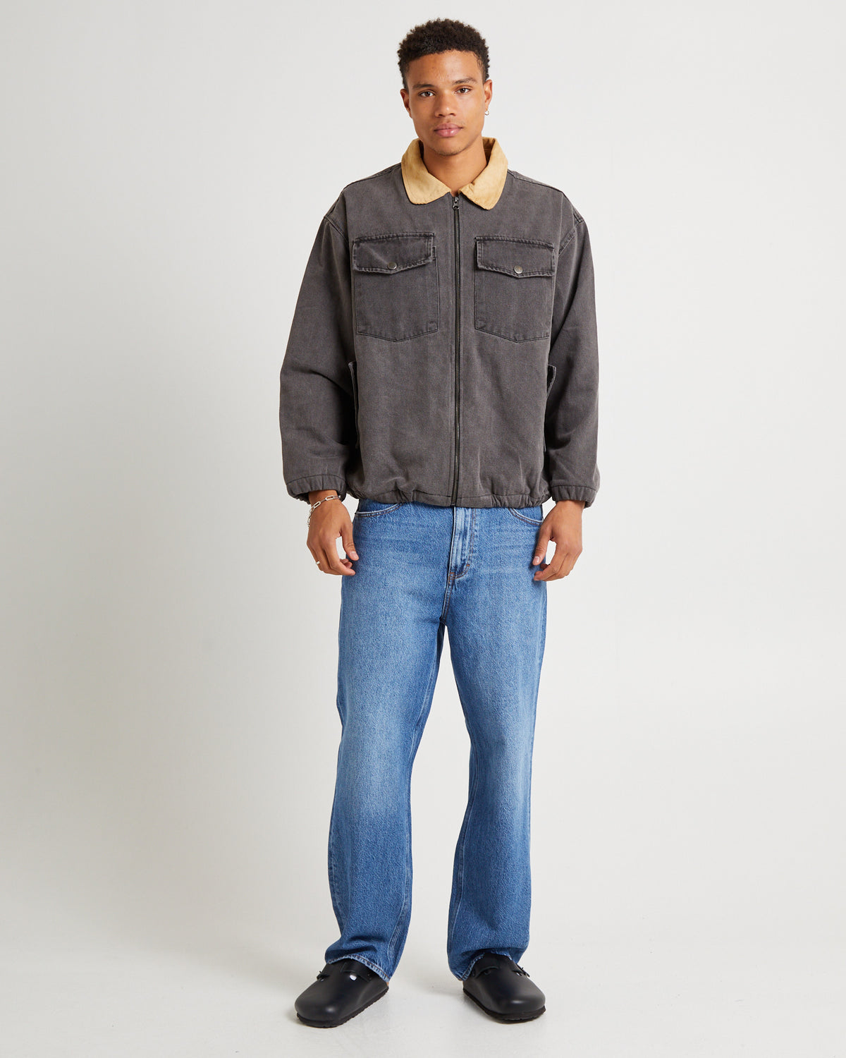 Blackbird Denim Jacket Washed Black WASHED BLACK