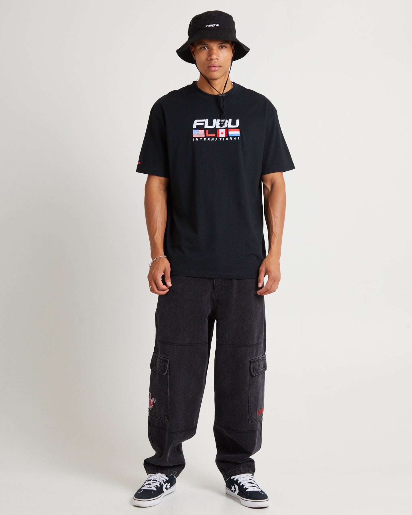 Corporate International Short Sleeve T-Shirt Black