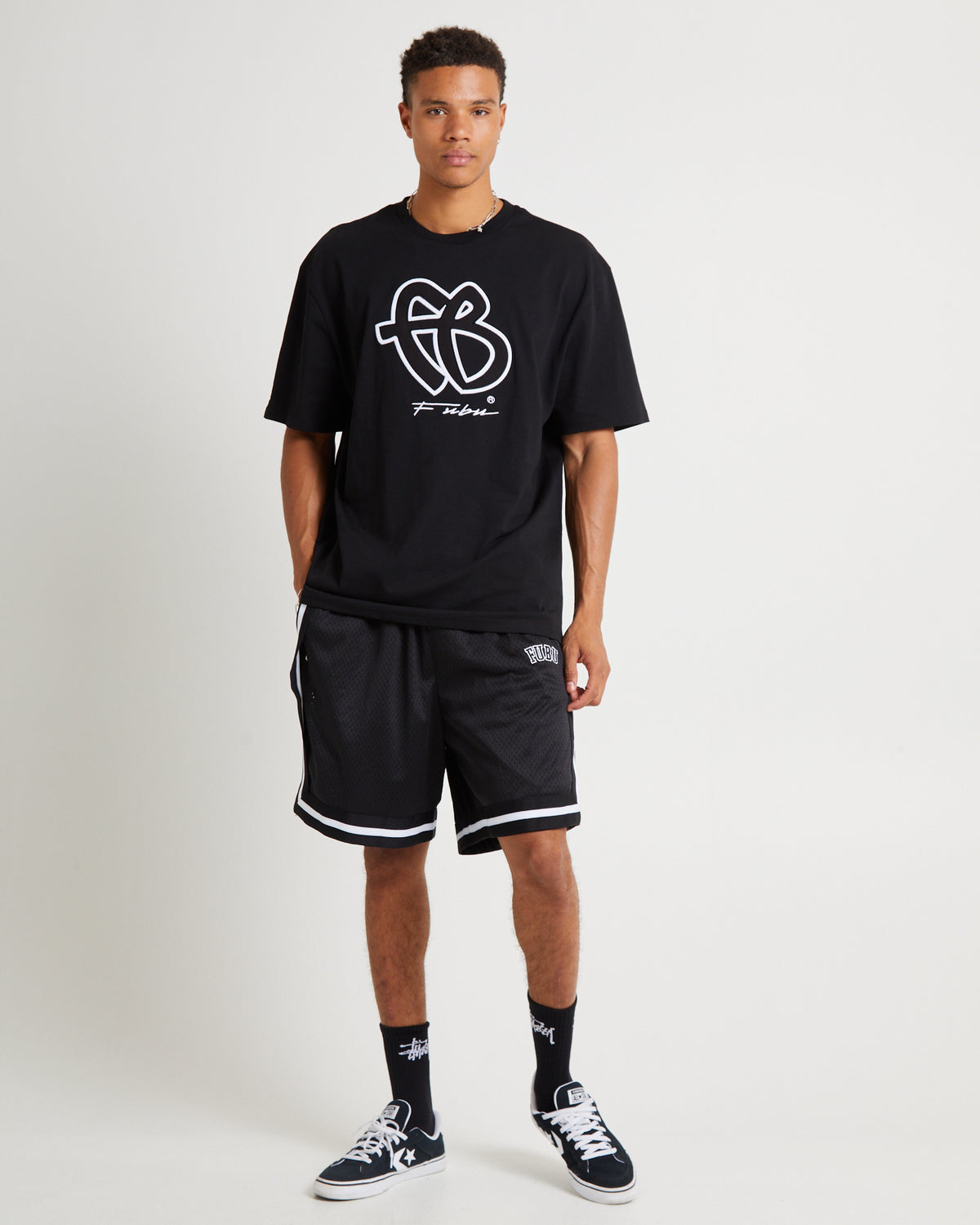 Classic Short Sleeve T-Shirt Black/White BLACK/WHITE