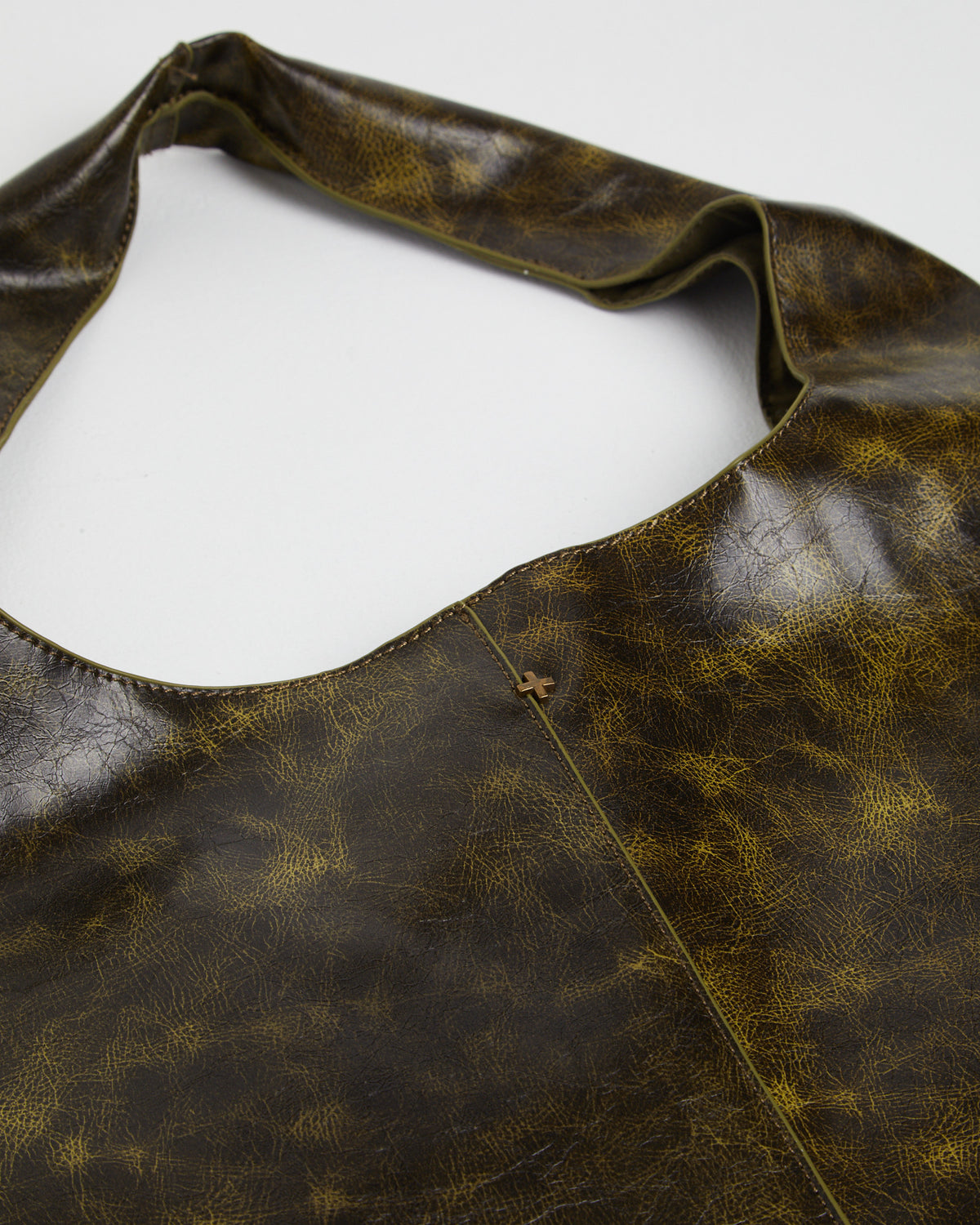 Cyrus Tote Bag Green Distressed GRNDISPU PJ