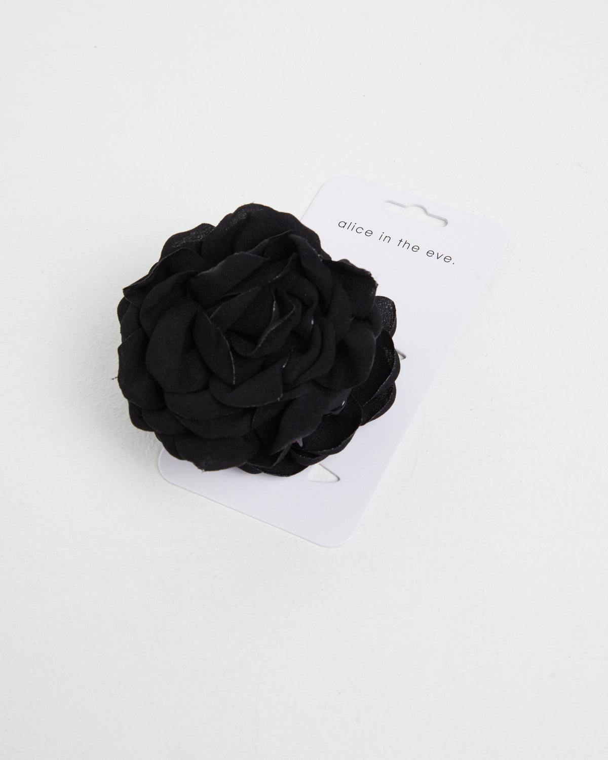 Flower Clip BLACK